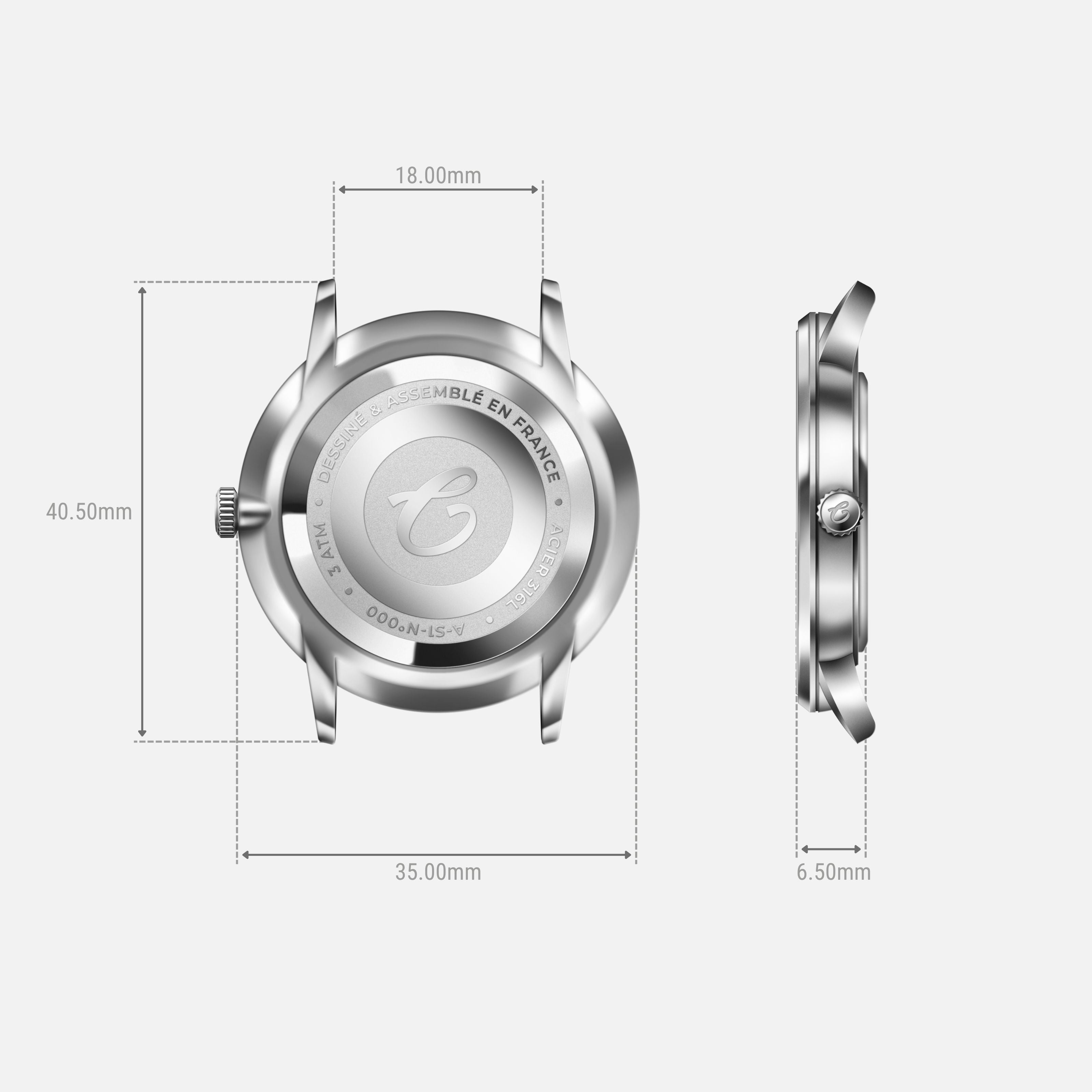 SULLY 35 - Steel & Blue