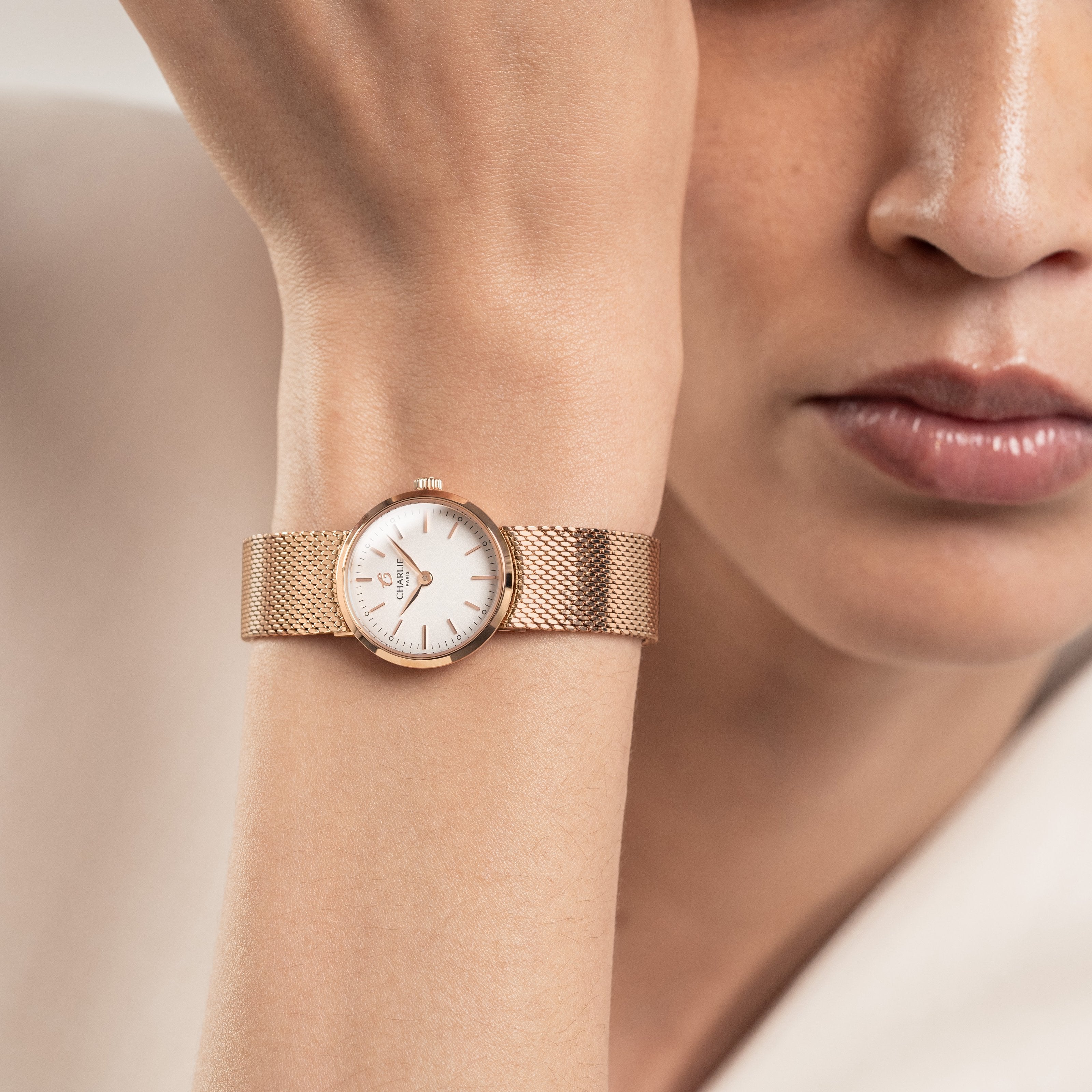 SULLY Mini - Quartz - Doré rose Montres CHARLIE