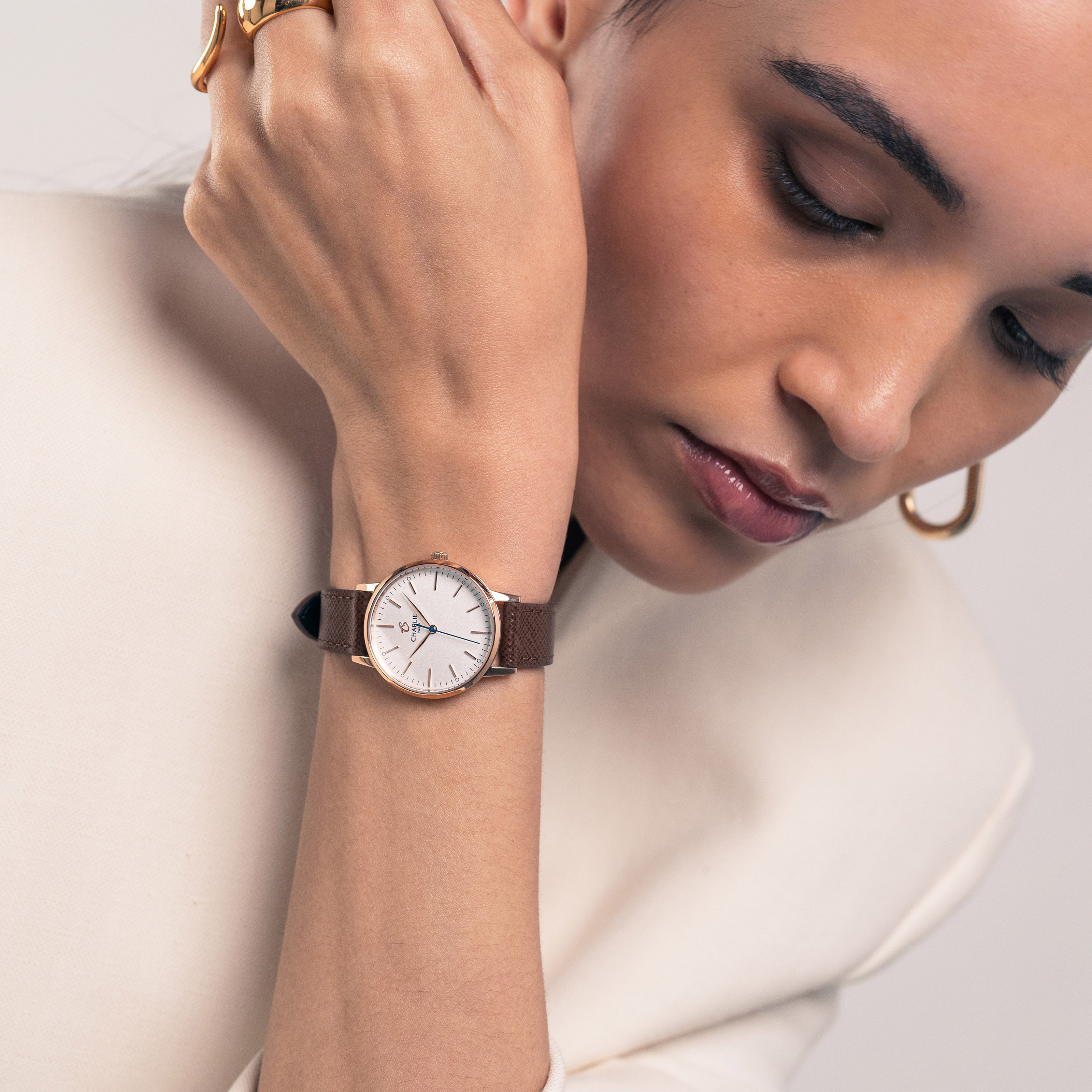 SULLY - Quartz - Doré rose Montres CHARLIE