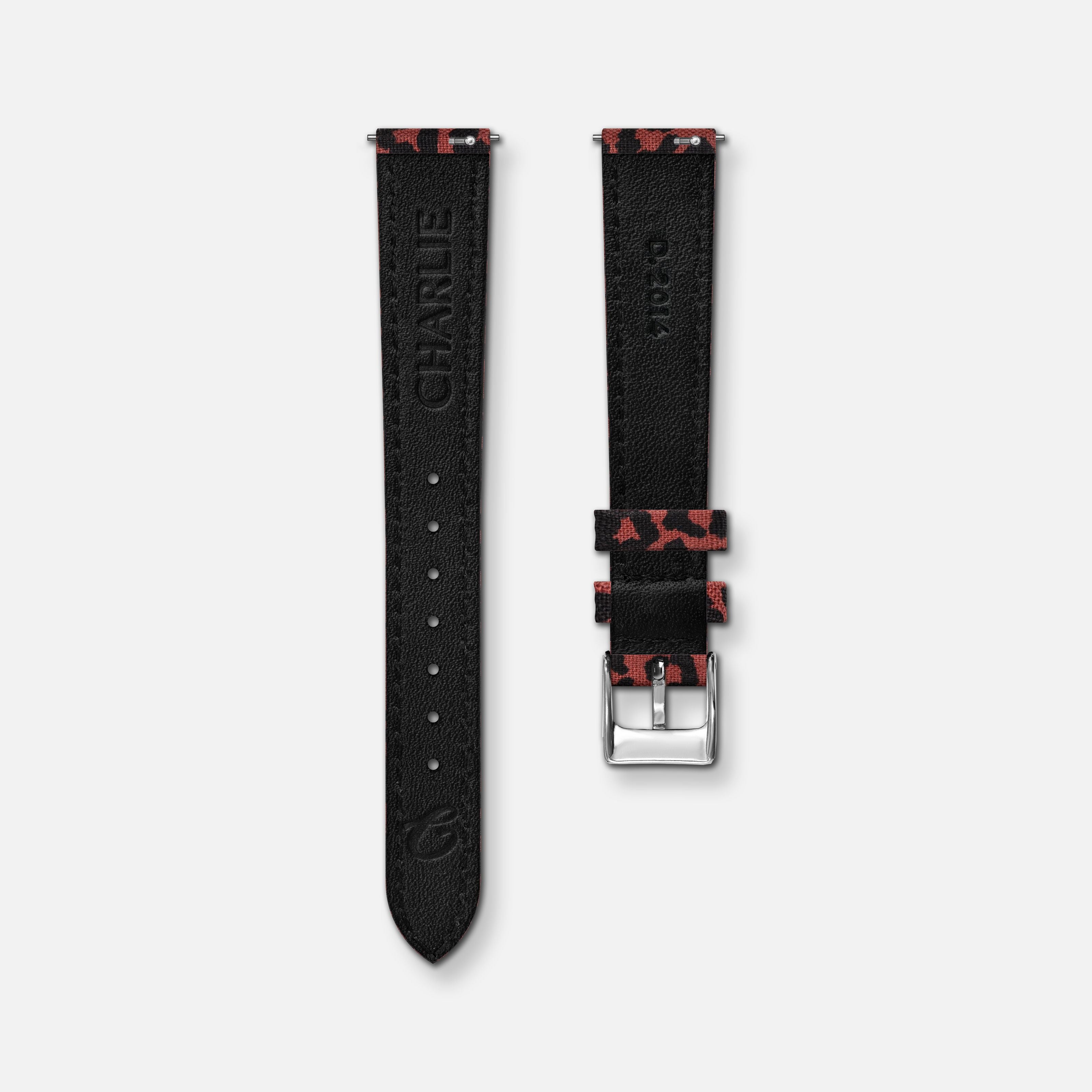 <tc>Armband</tc> 14 mm Leopardenmusterstoff