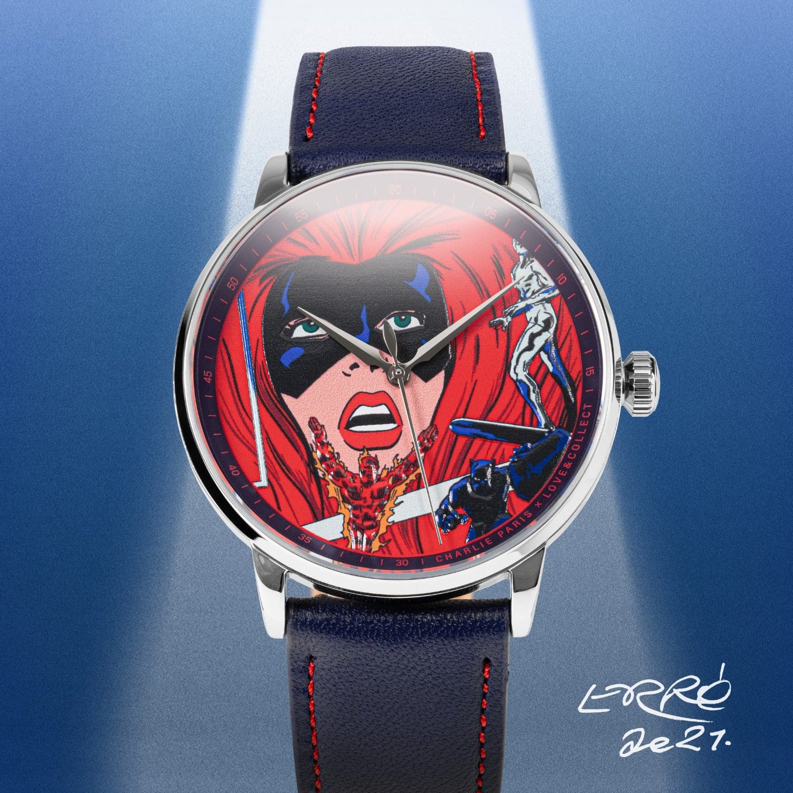 L'Amazone par Erró Montres CHARLIE