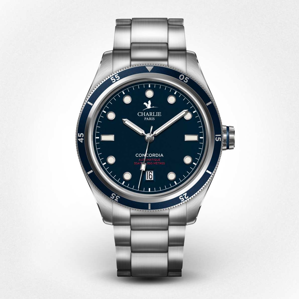 Acier montre discount