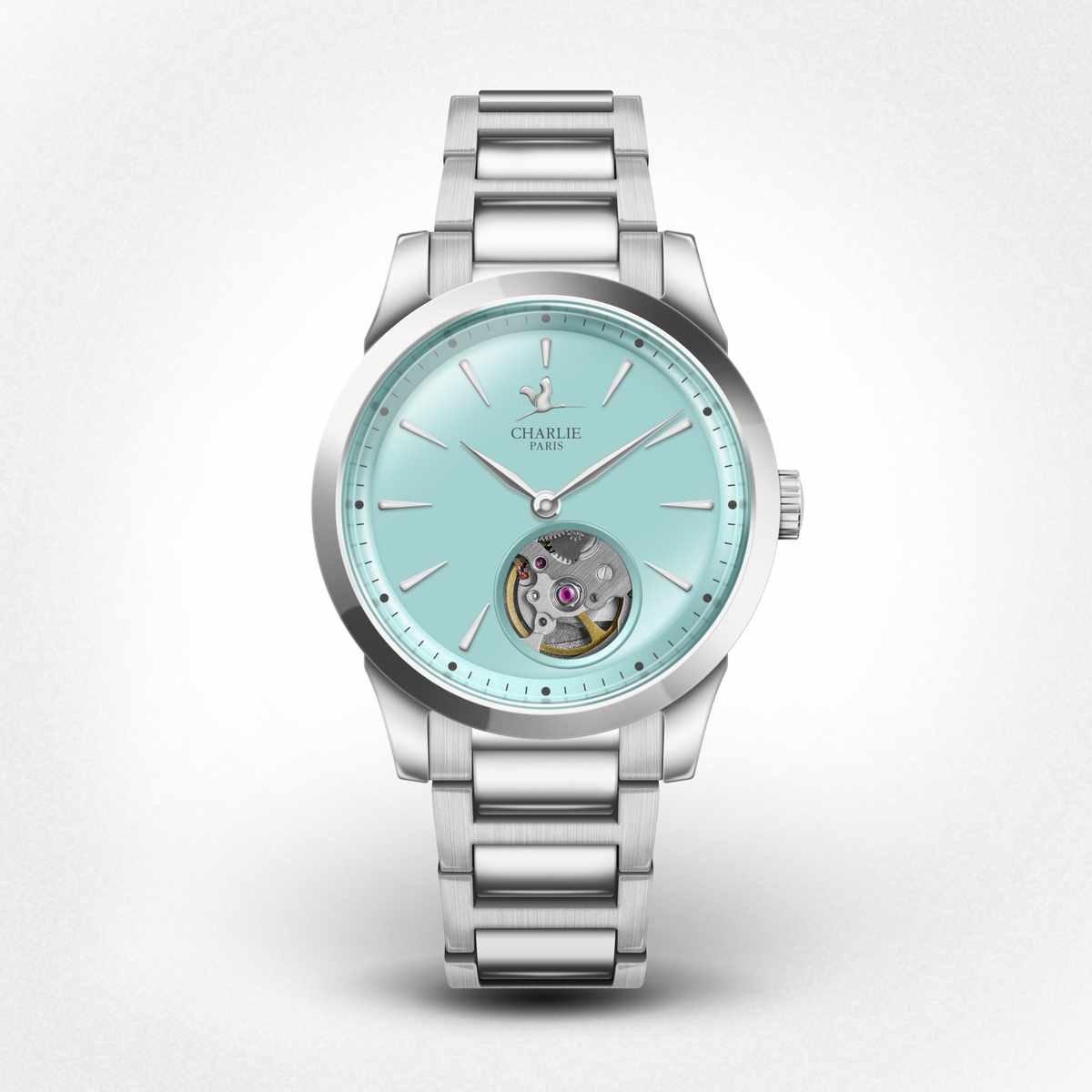 Aurore - Automatic Open Heart - Turquoise