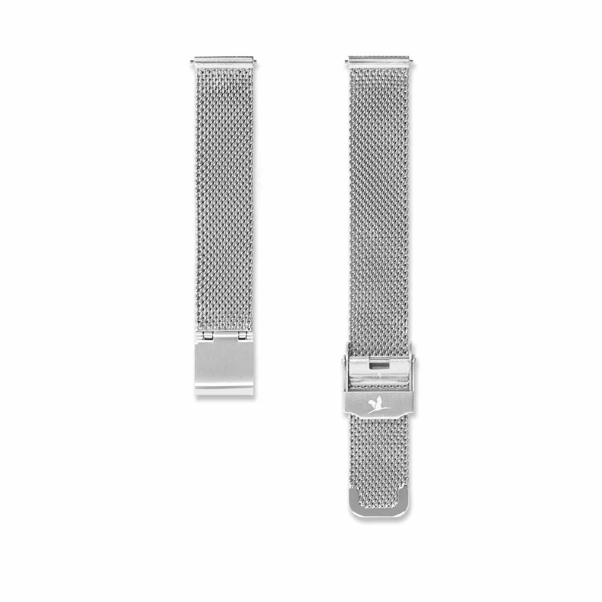 Steel Milanese mesh strap 14mm