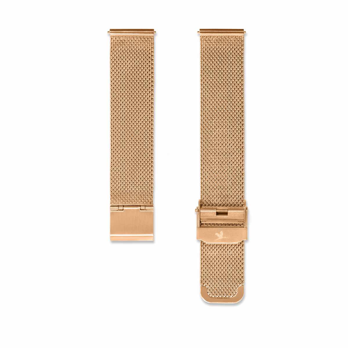 Rose gold best sale milanese strap