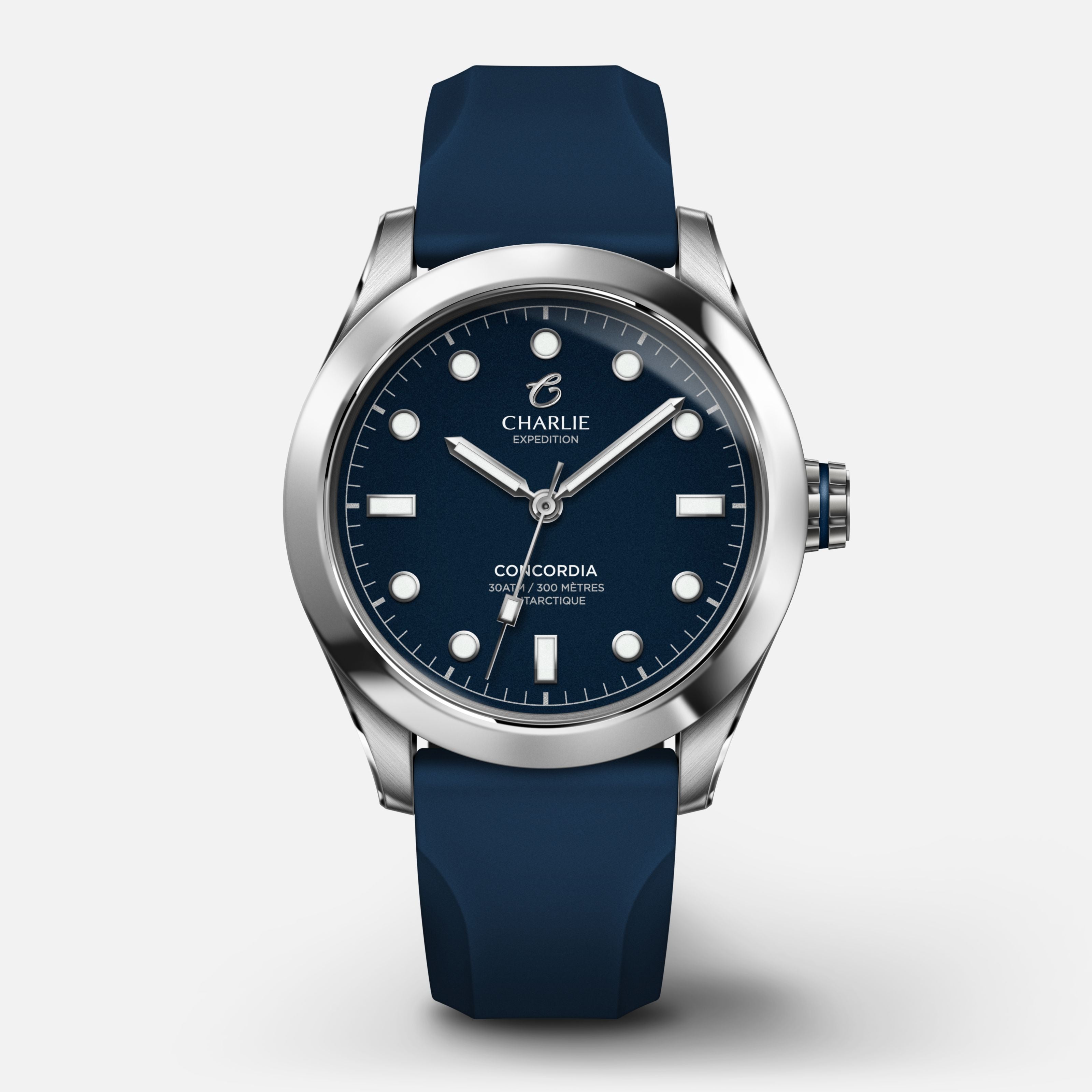 CONCORDIA - Quartz - Bleu Antarctique