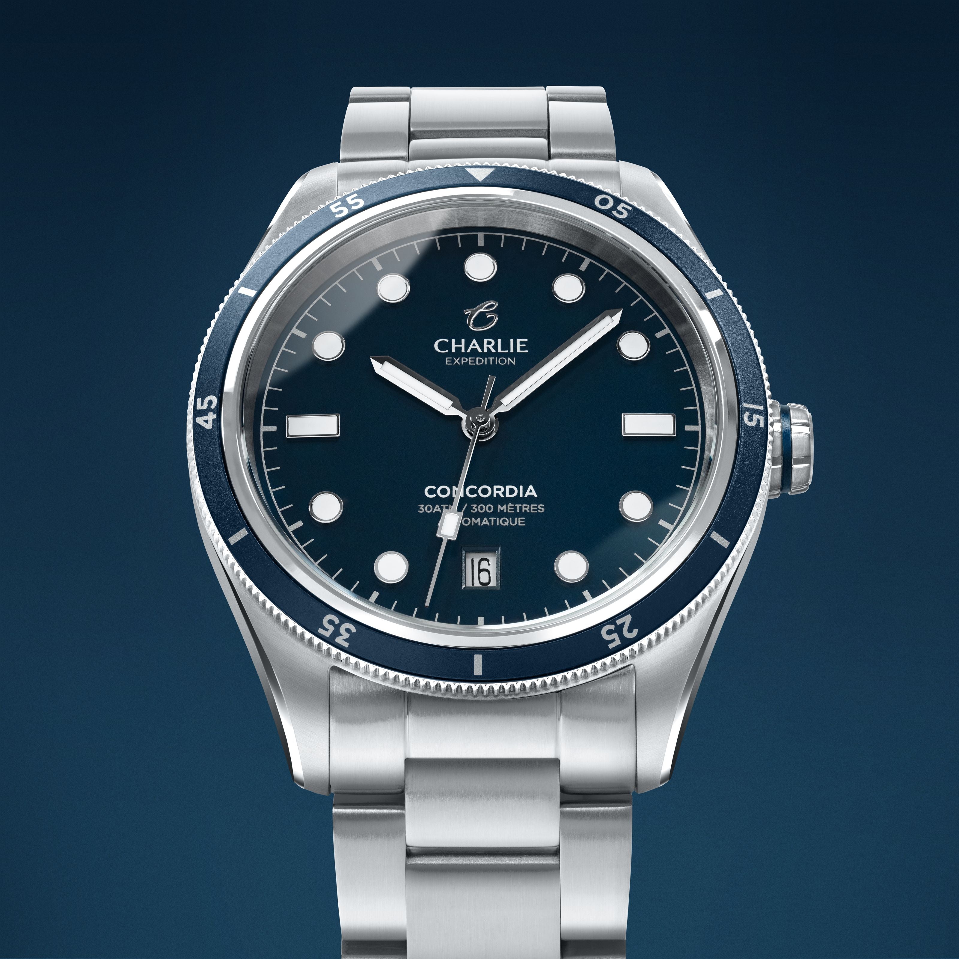 CONCORDIA - Automatique - Bleu Antarctique