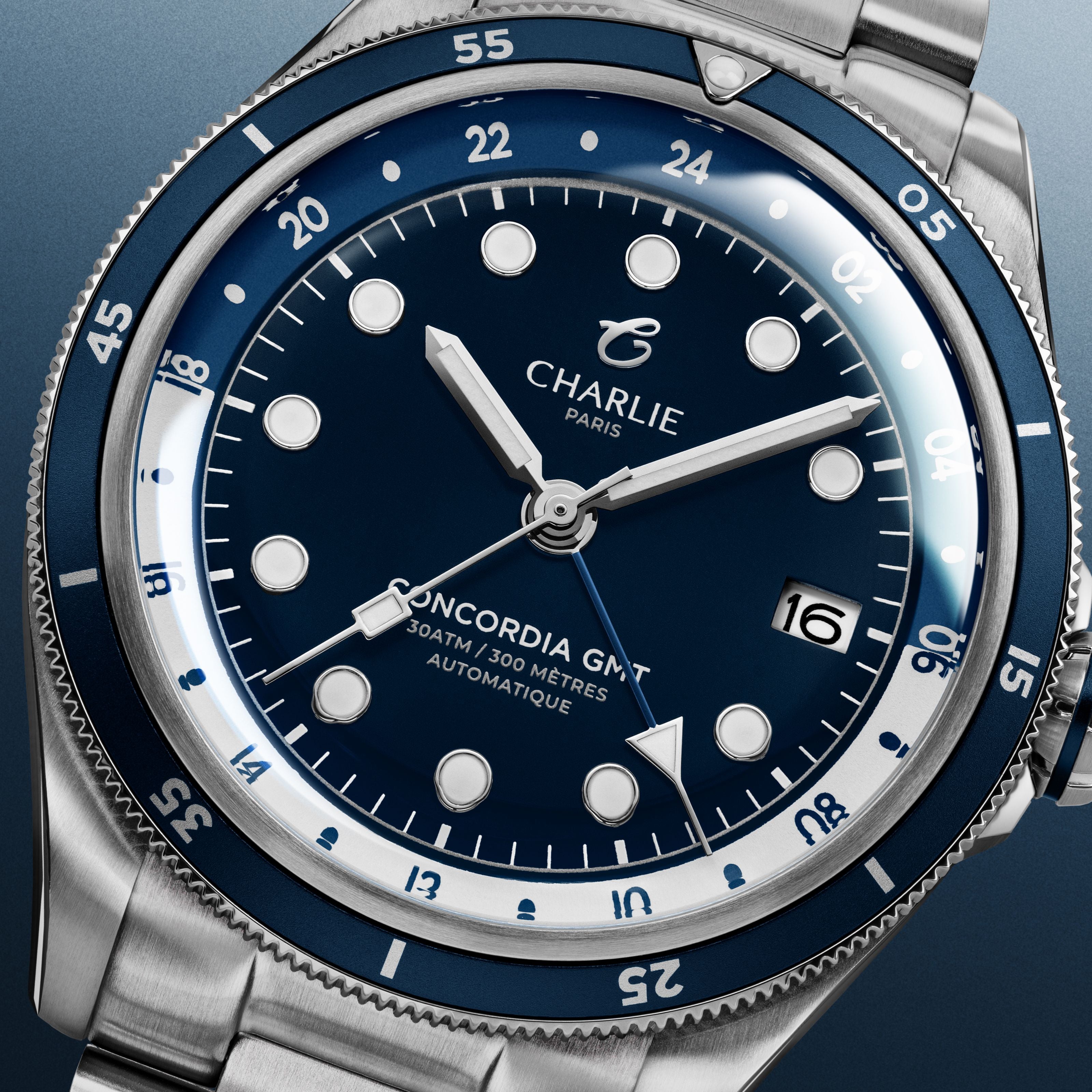<tc>CONCORDIA</tc> - GMT - Azul Antártico