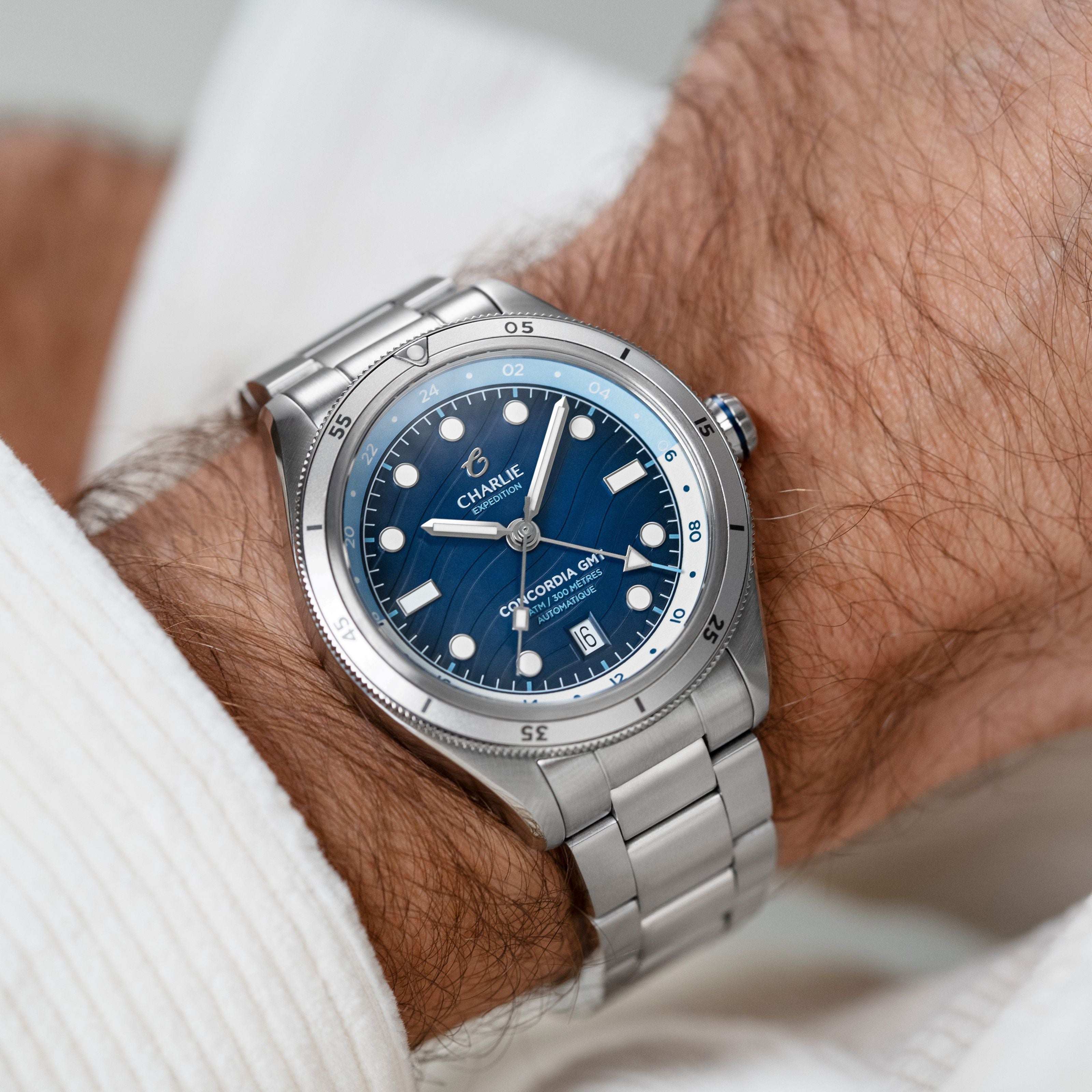 CONCORDIA - Automatique GMT - Nazaré Montres CHARLIE