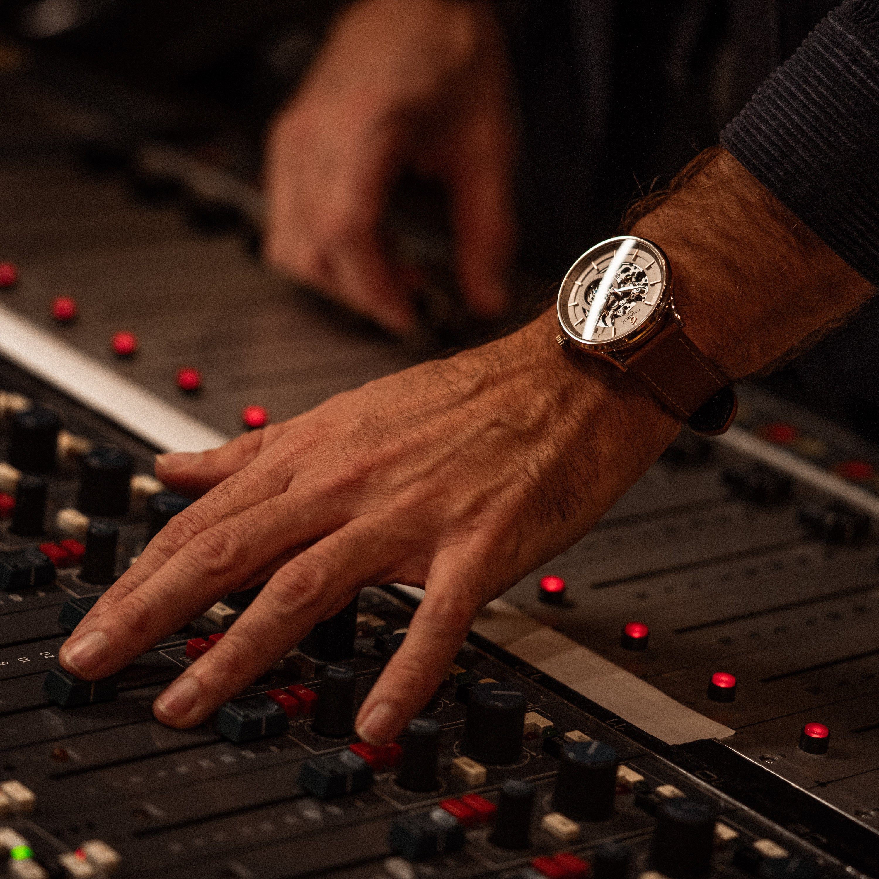 INITIAL - Squelette - Doré rose