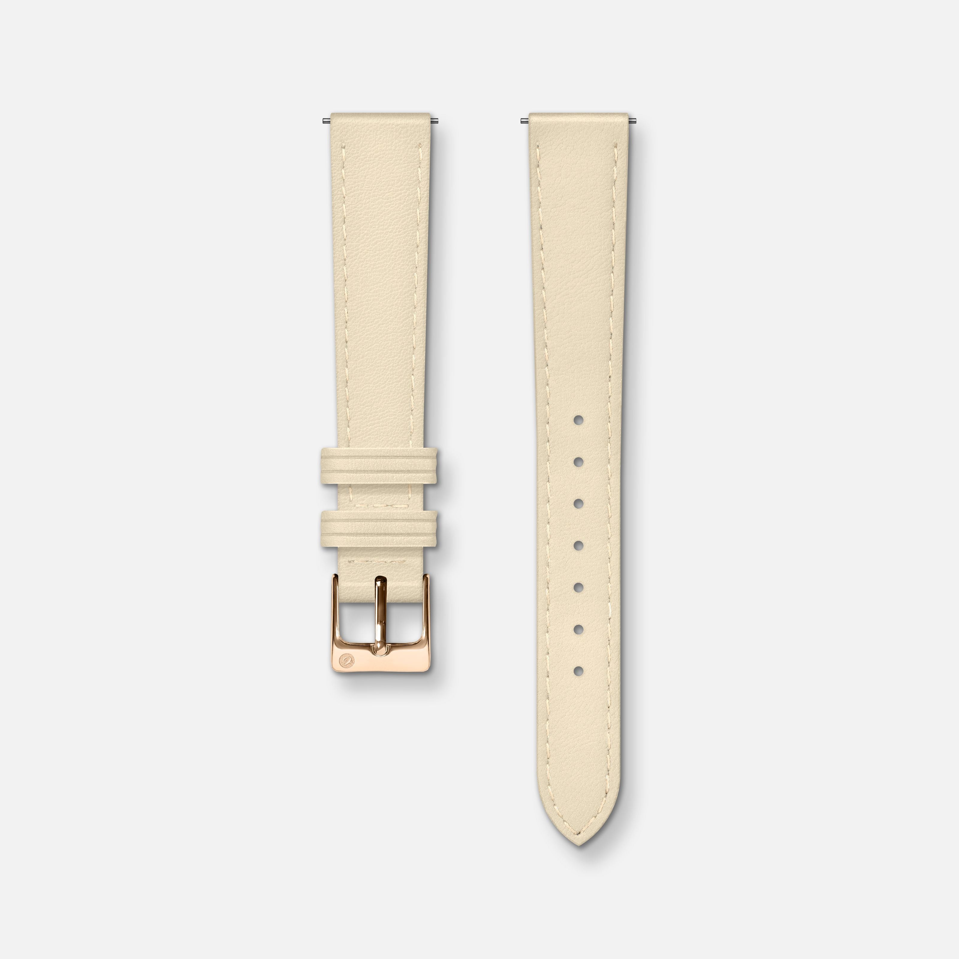 Bracelet cuir sable 14mm
