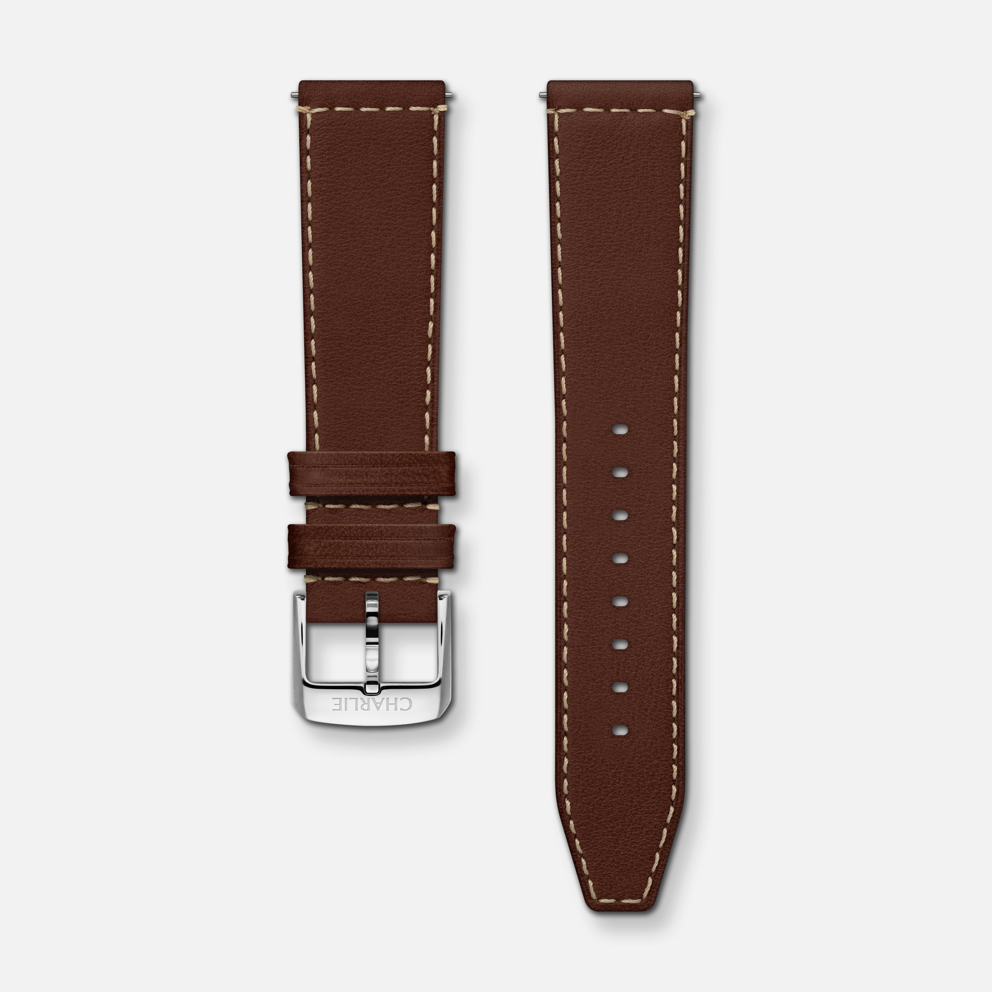 Chocolate EXP leather strap 20mm