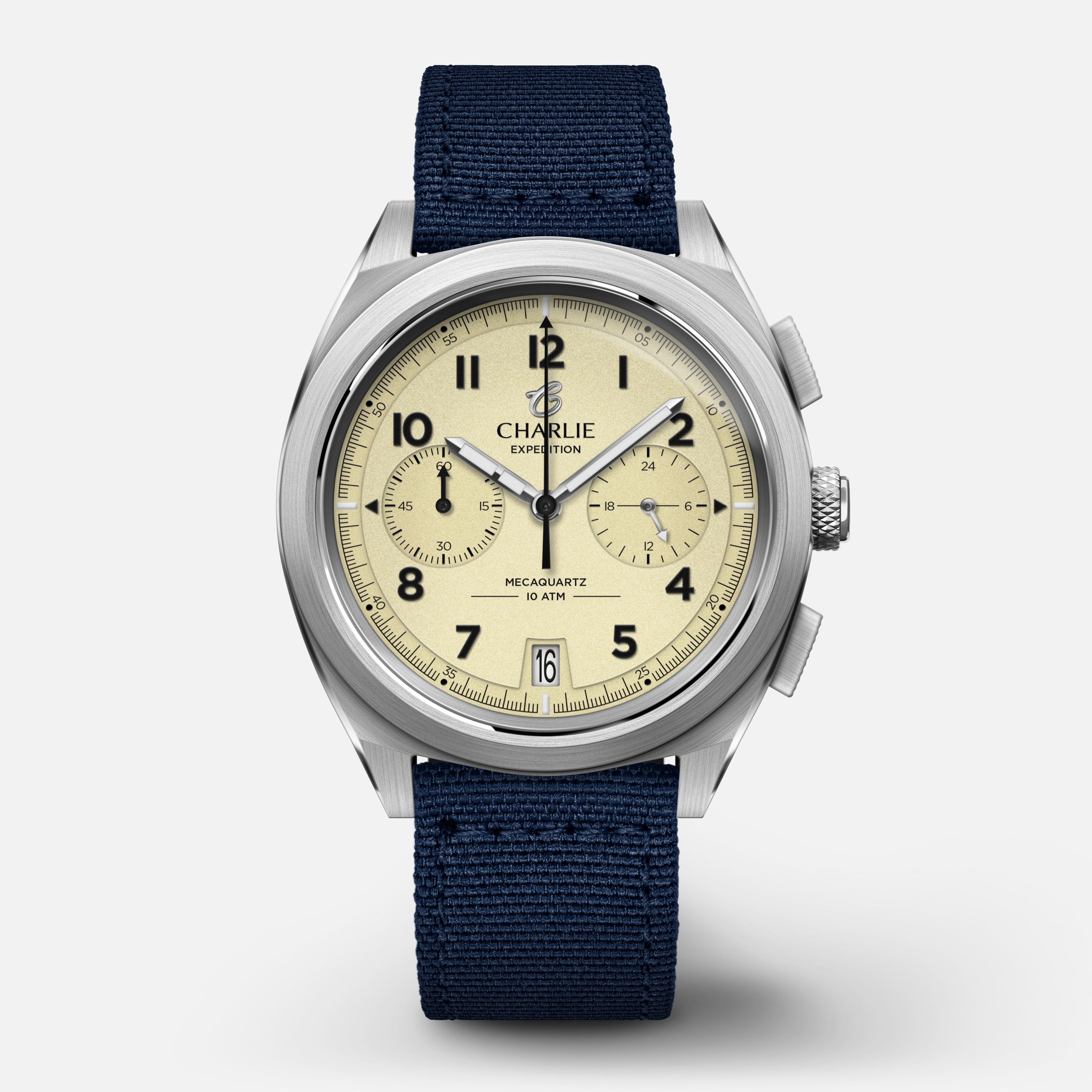 GR - Mecaquartz Chronograph - Beige