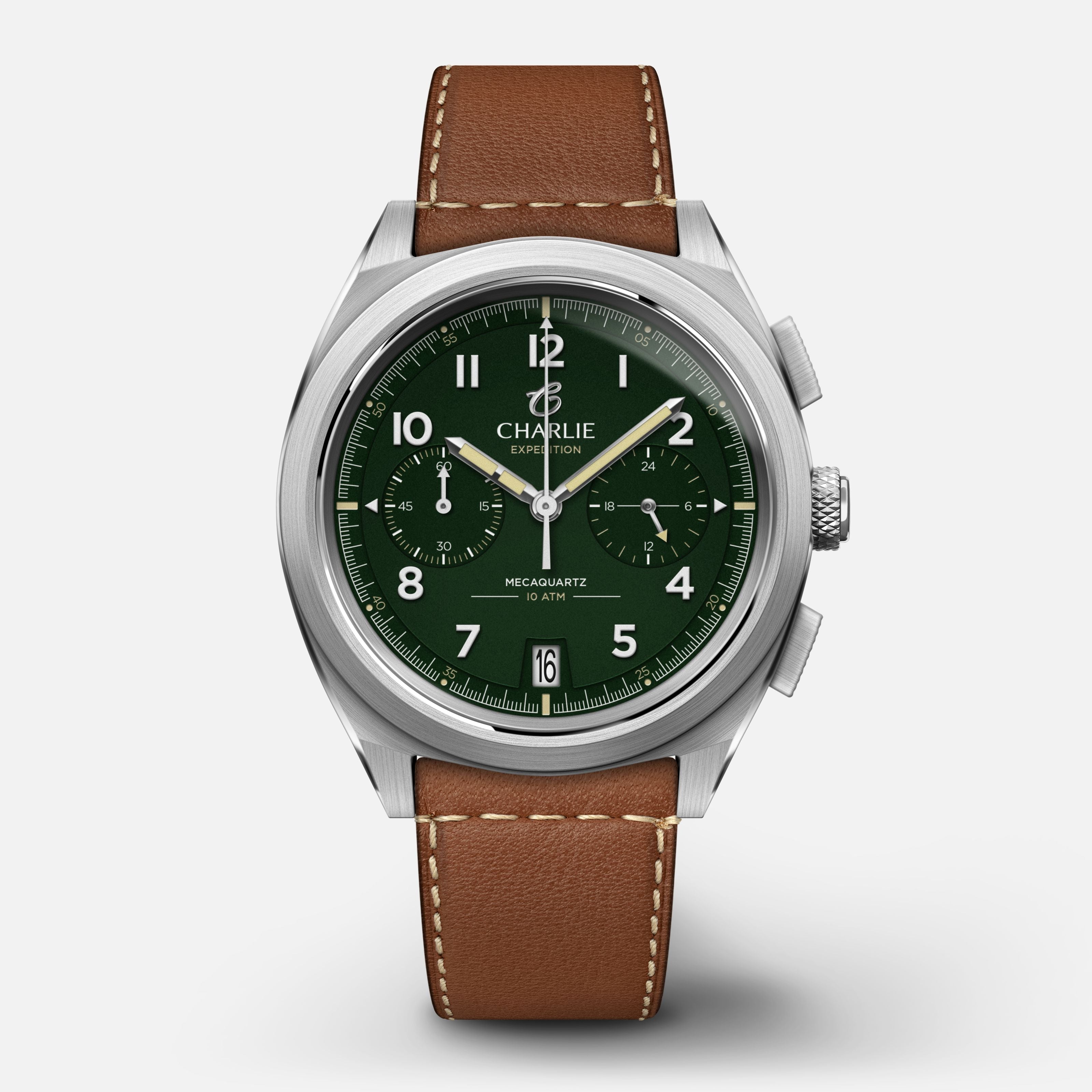 GR - Mecaquartz Chronograph - Green