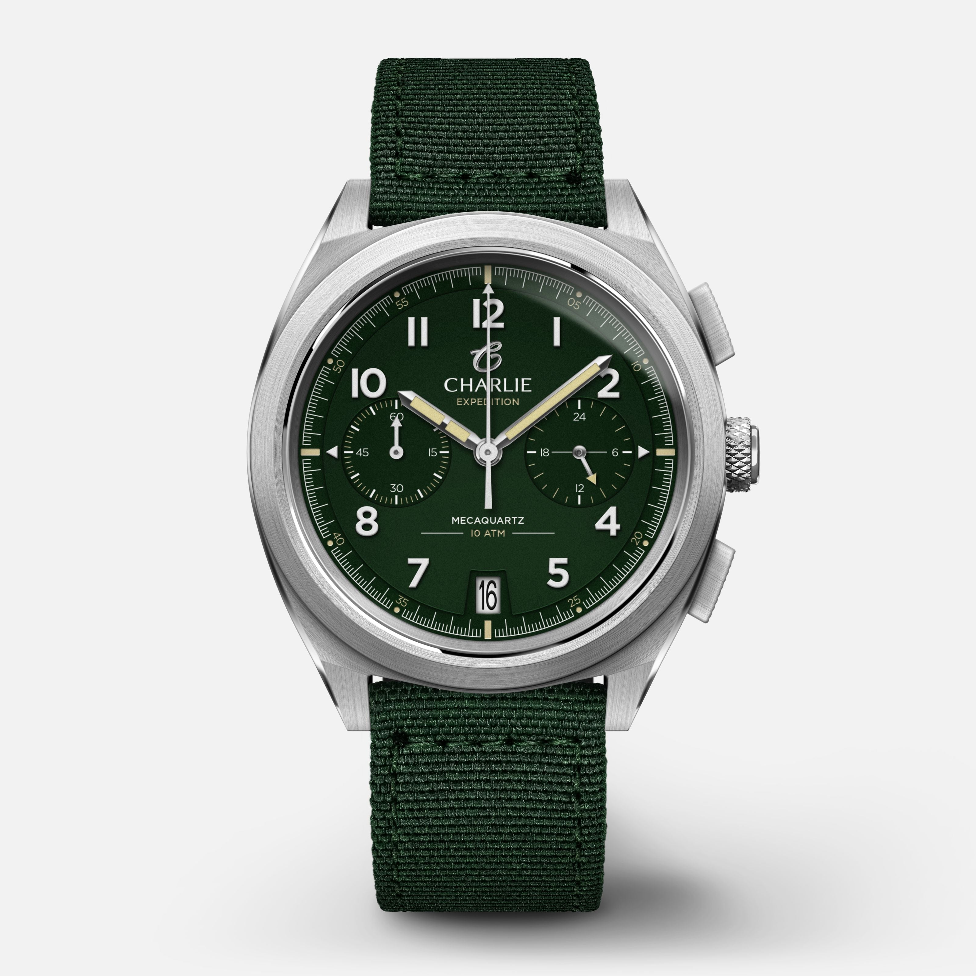 GR - Mecaquartz Chronographe - Vert