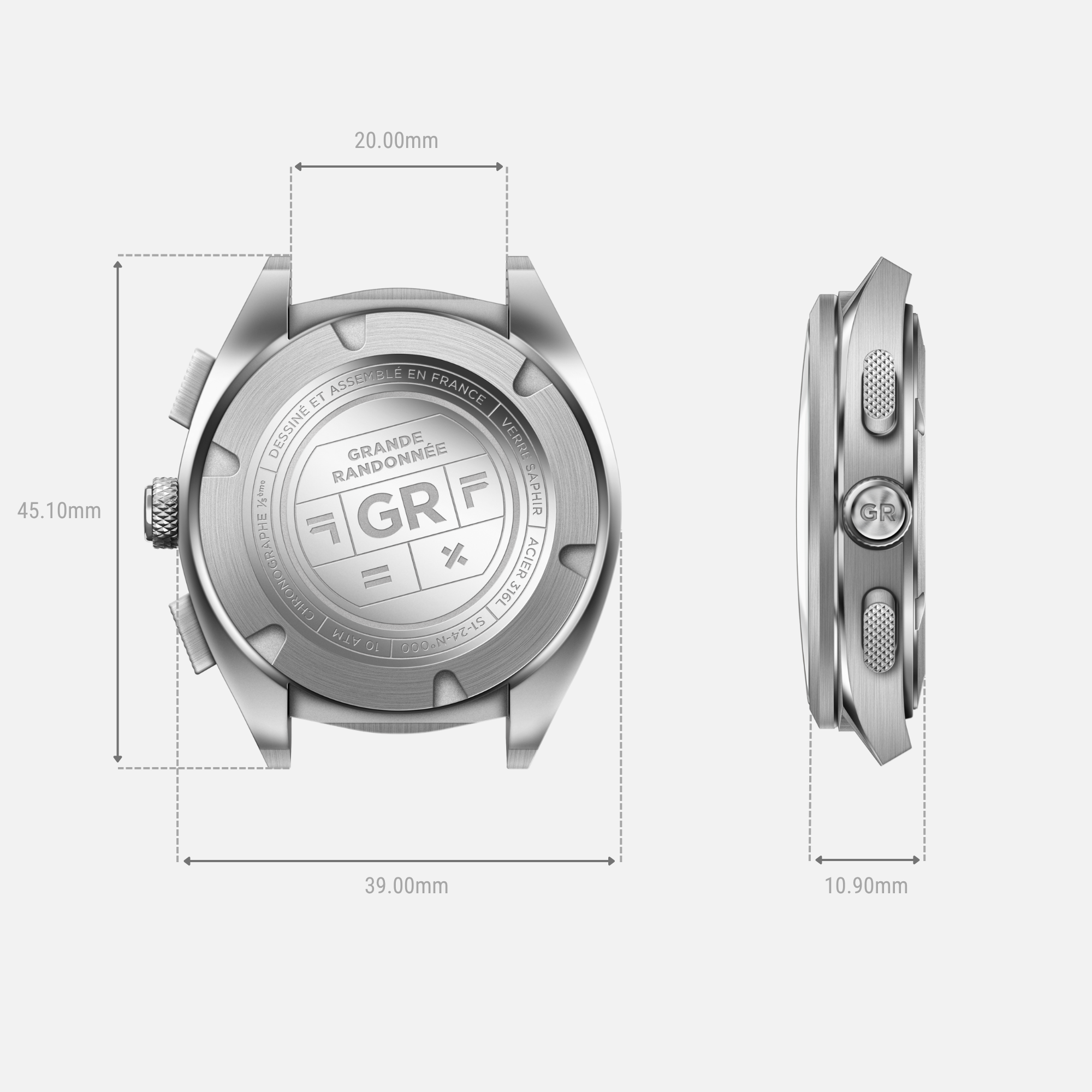 GR - Chronograph - Beige