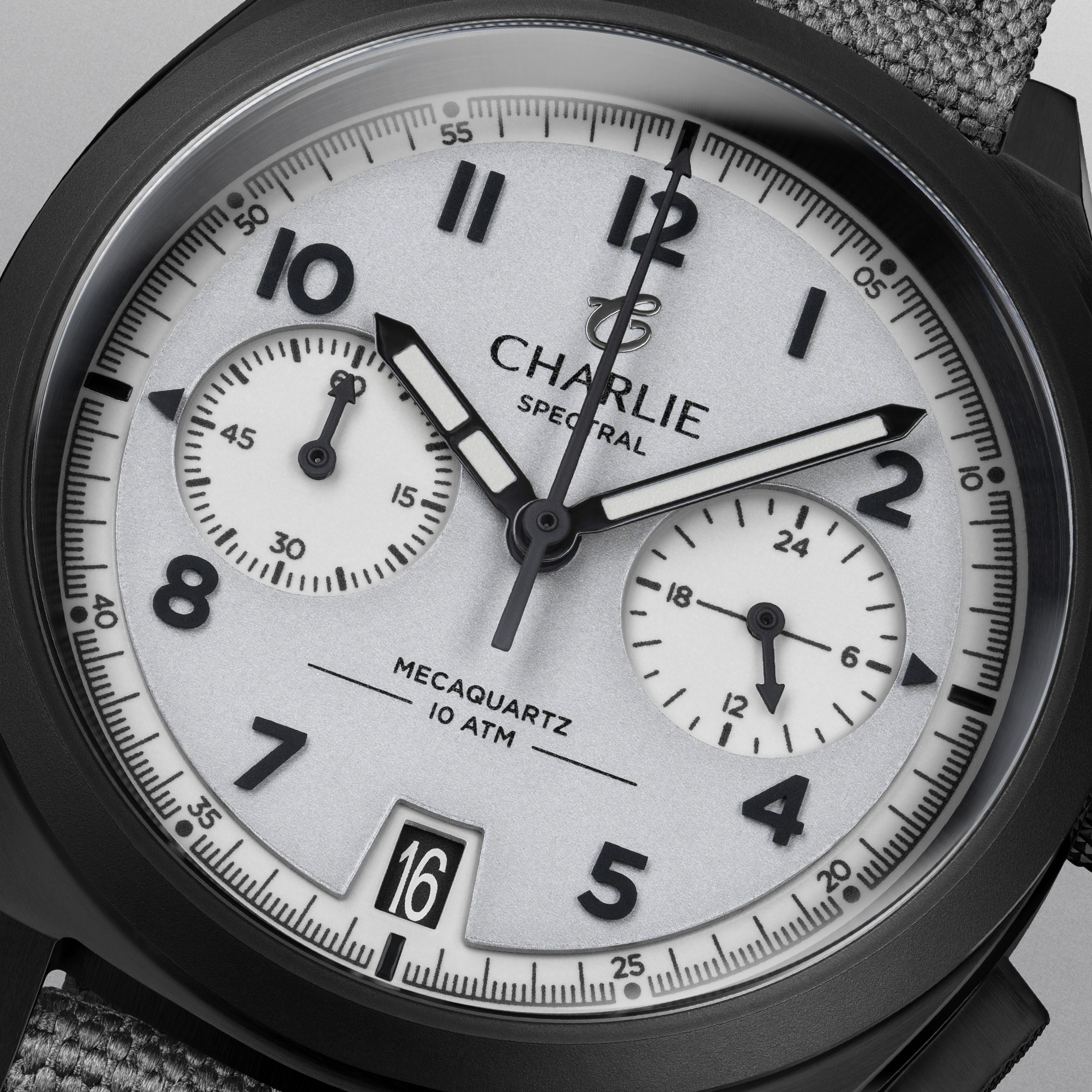 GRX - Mecaquartz Chronographe - Spectral Montres CHARLIE