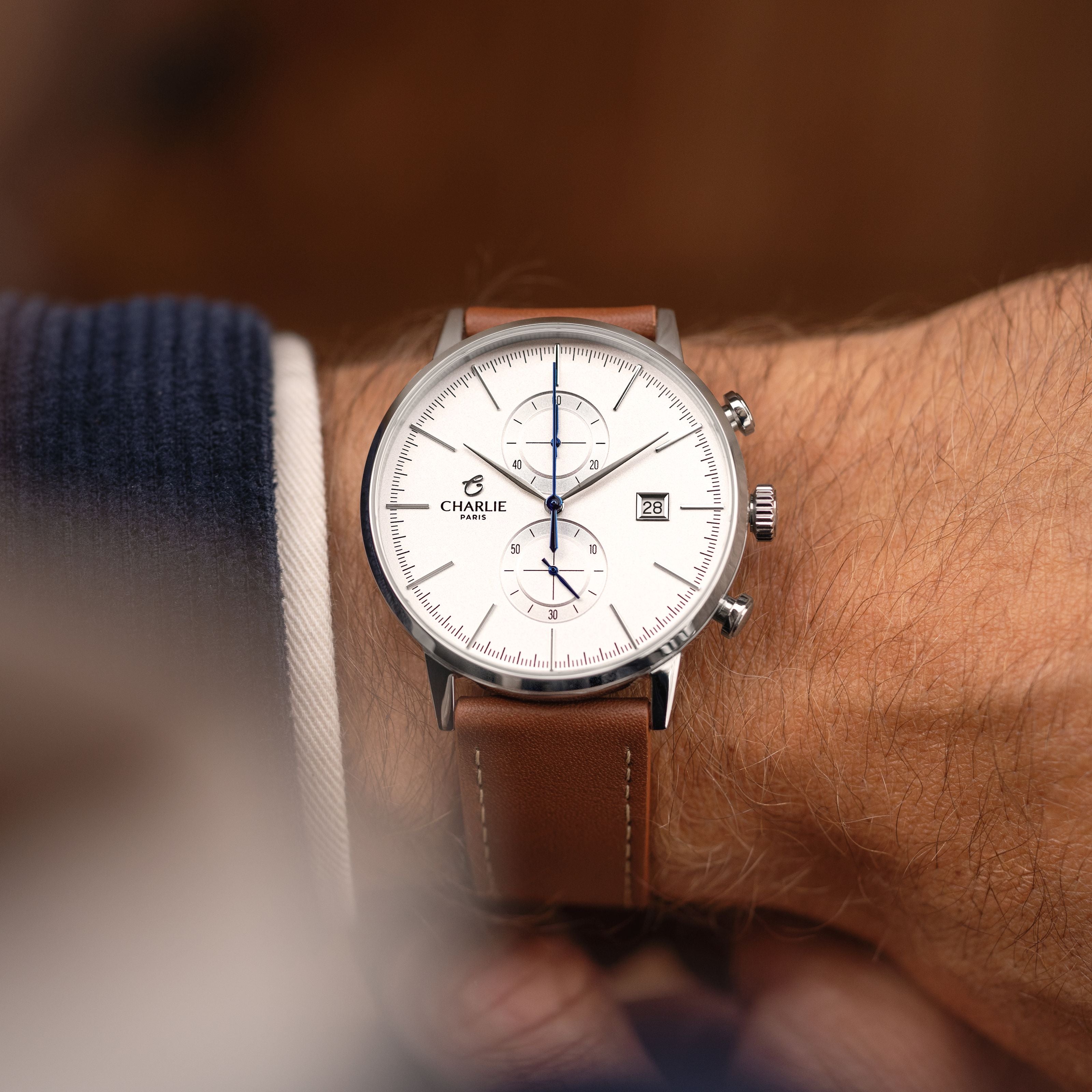 HORIZON - Chronograph - White