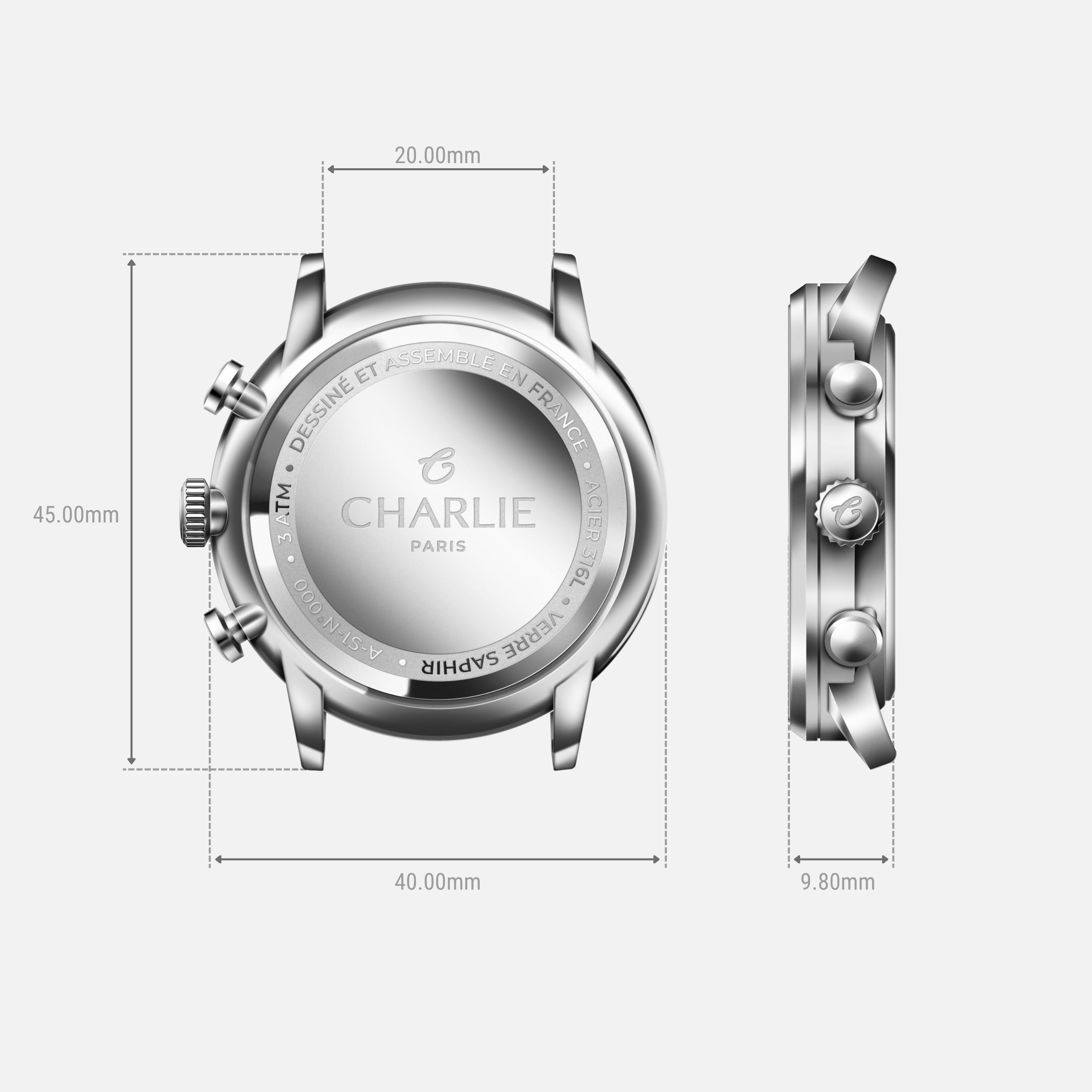 HORIZON - Chronograph - Grün