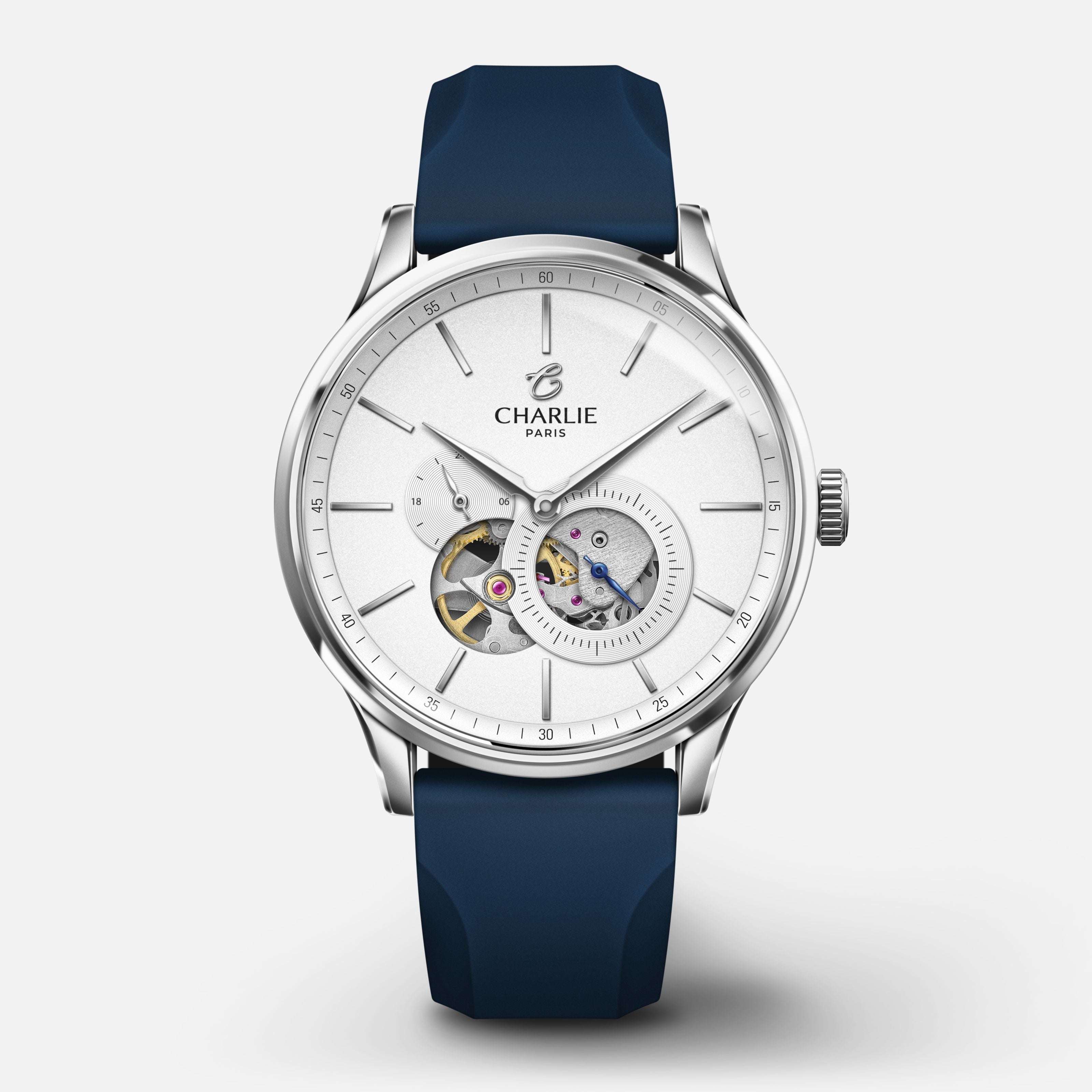 <tc>INITIAL</tc> - <tc>Cuore aperto</tc> - Bianco
