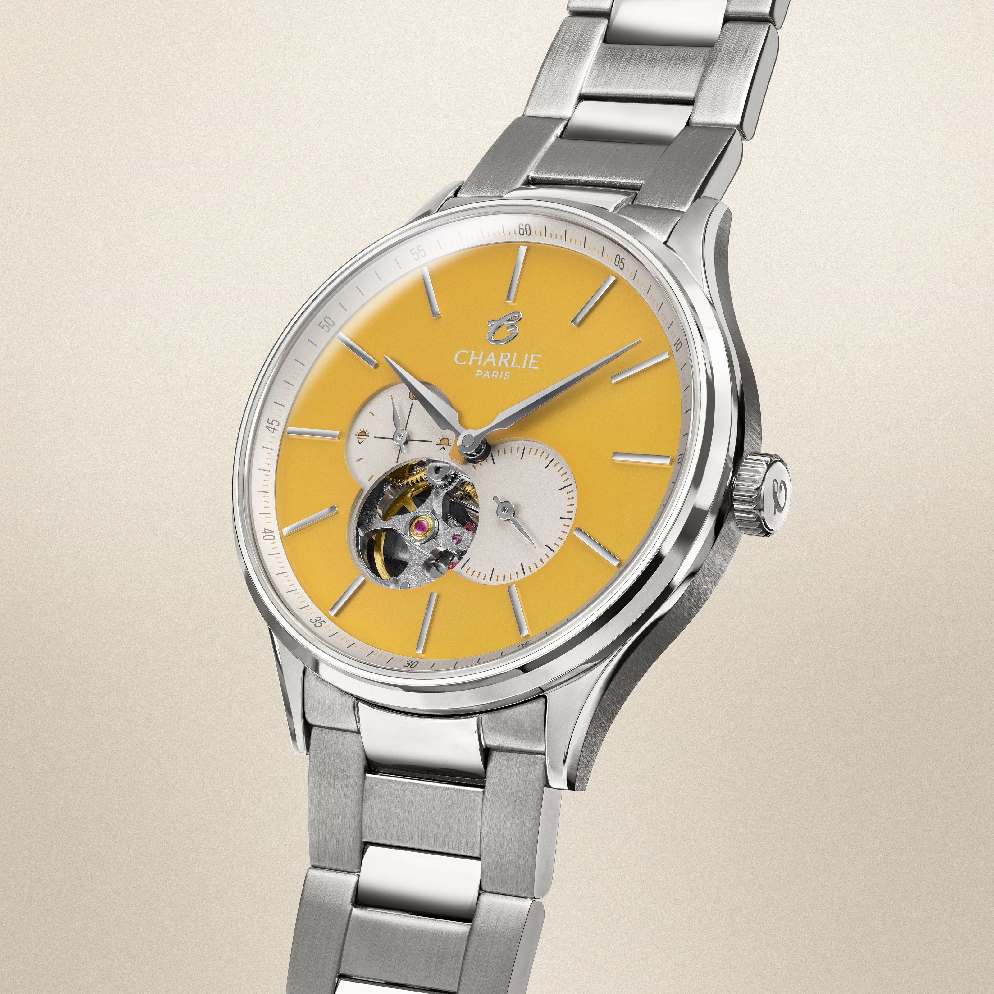 INITIAL - Cœur Ouvert - Yellow Sunshine