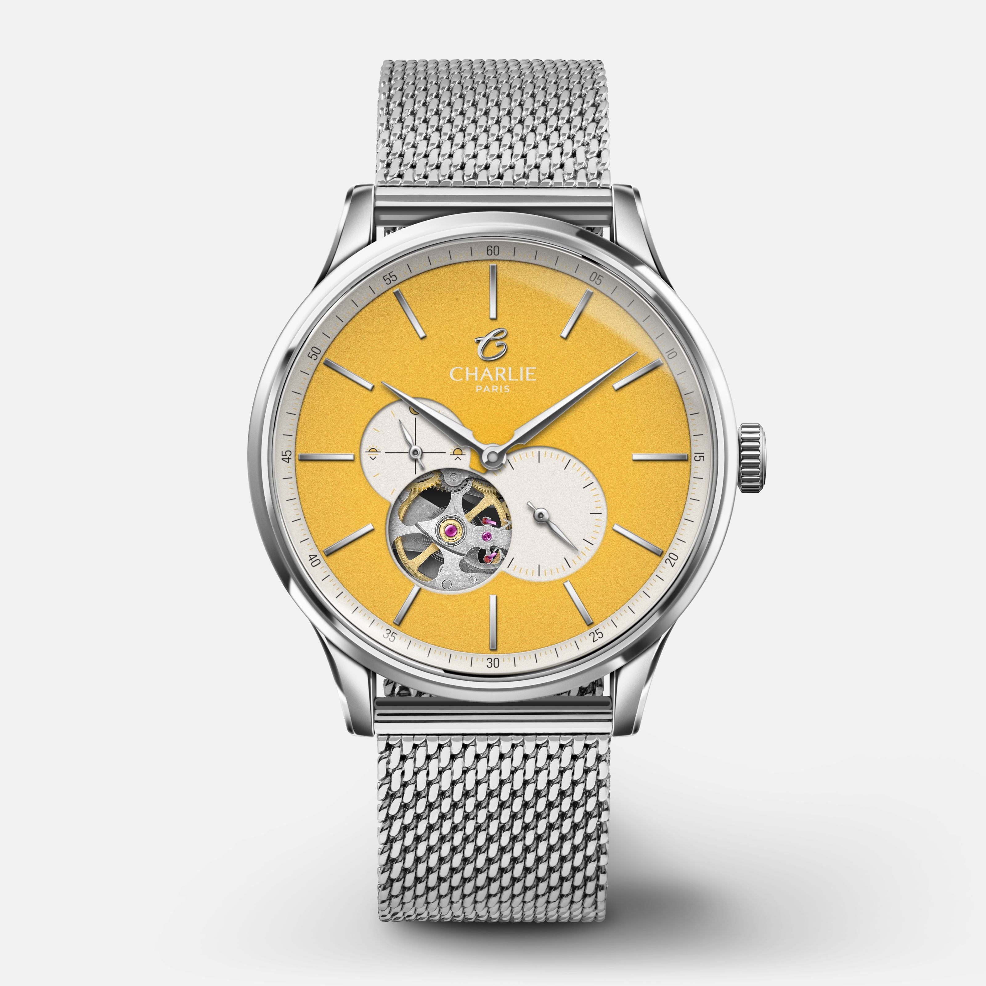 INITIAL - Cœur Ouvert - Yellow Sunshine