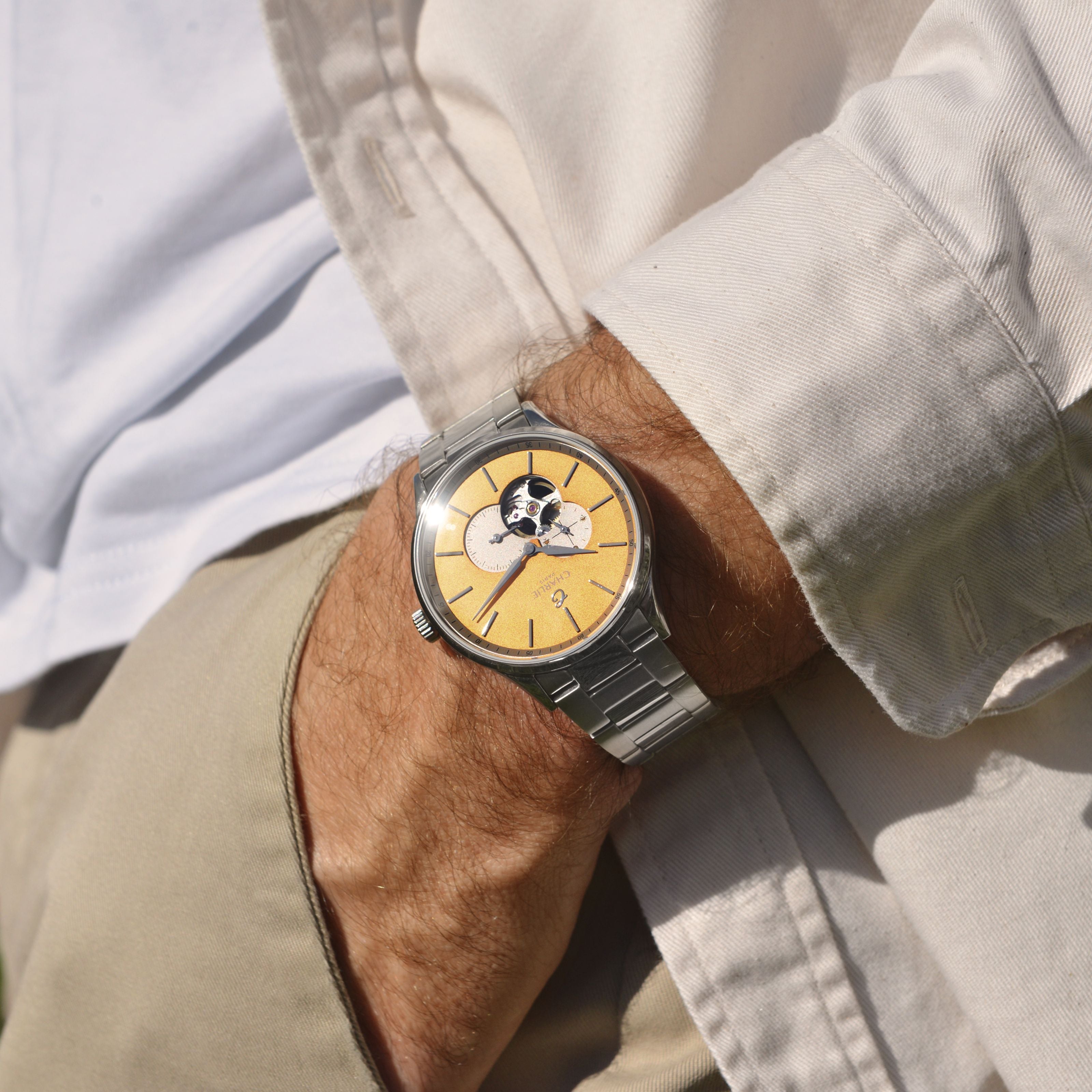 INITIAL - Cœur Ouvert - Yellow Sunshine