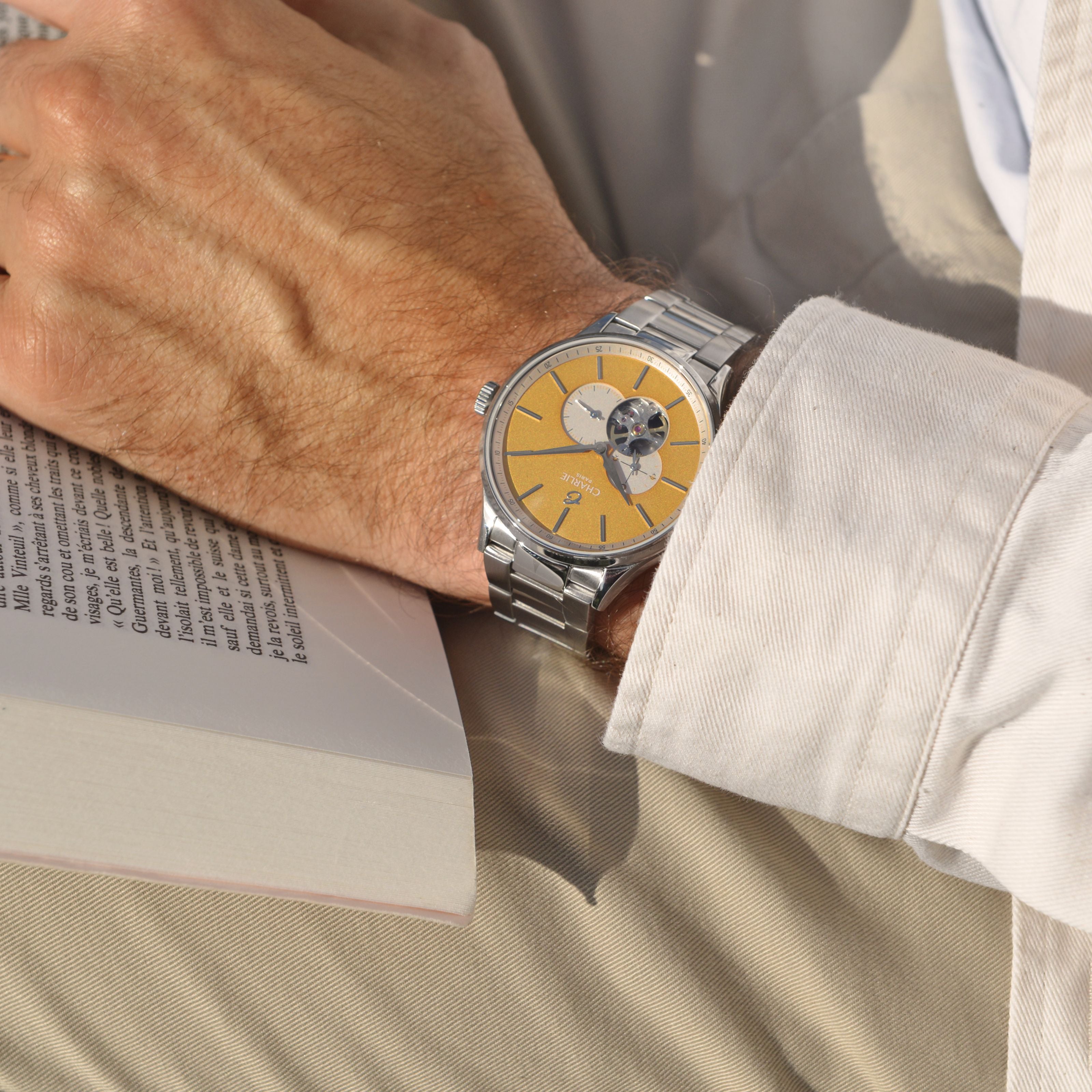 INITIAL - Cœur Ouvert - Yellow Sunshine