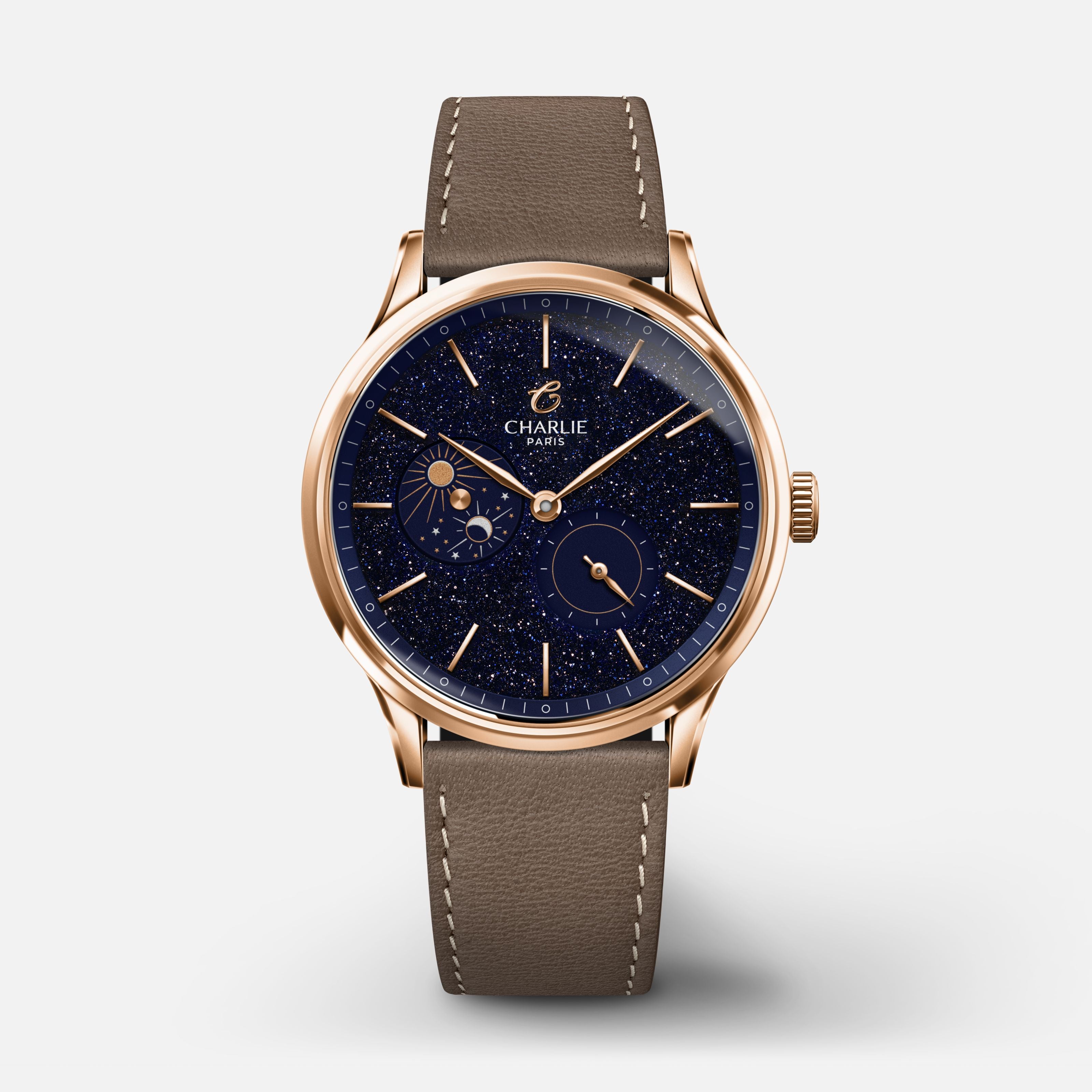 INITIAL 36 - Day/Night - Rose Gold Aventurine