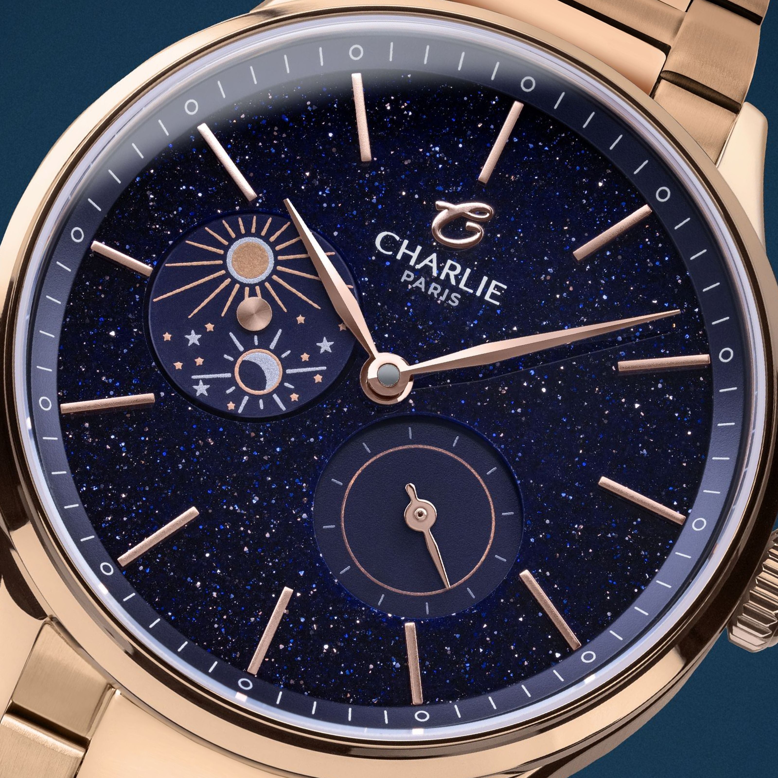 <tc>INITIAL</tc> 36 - <tc>Giorno/Notte</tc> - <tc>Aventurina</tc> Oro rosa