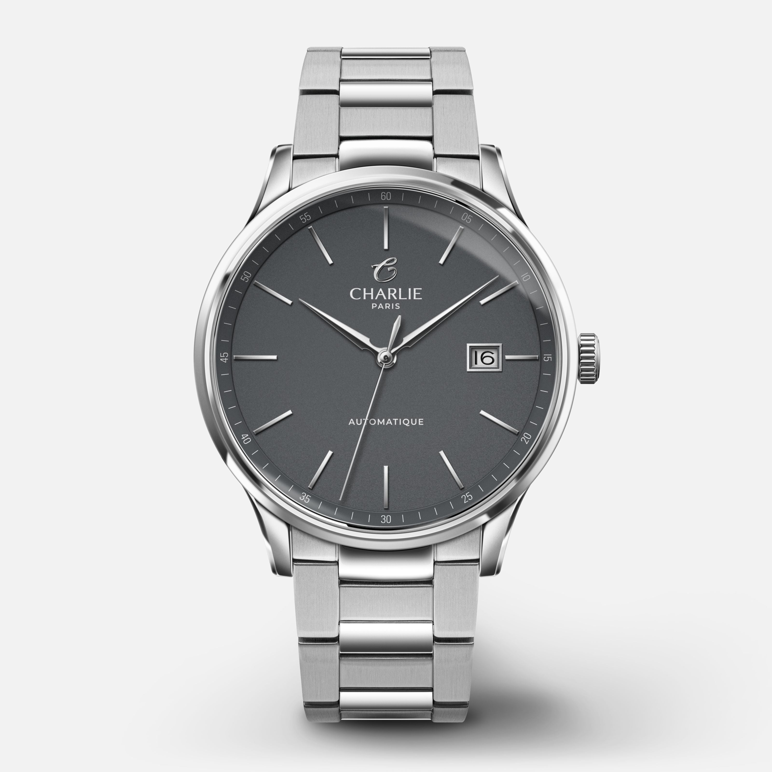 INITIAL - automatisch slim - Grau