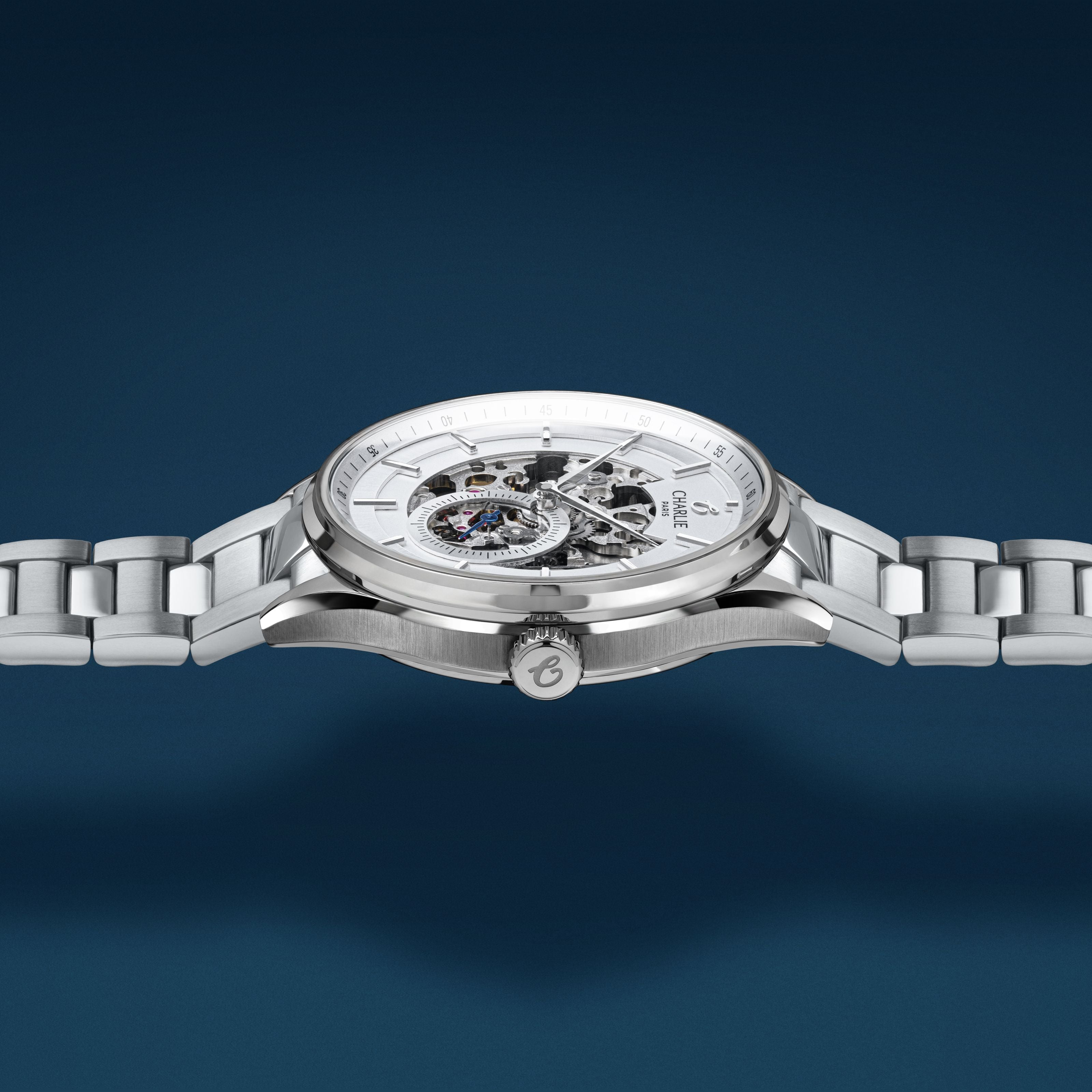 INITIAL - Squelette - Blanc