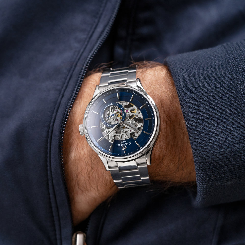 CHARLIE Initial Jour/Nuit - Bleu
