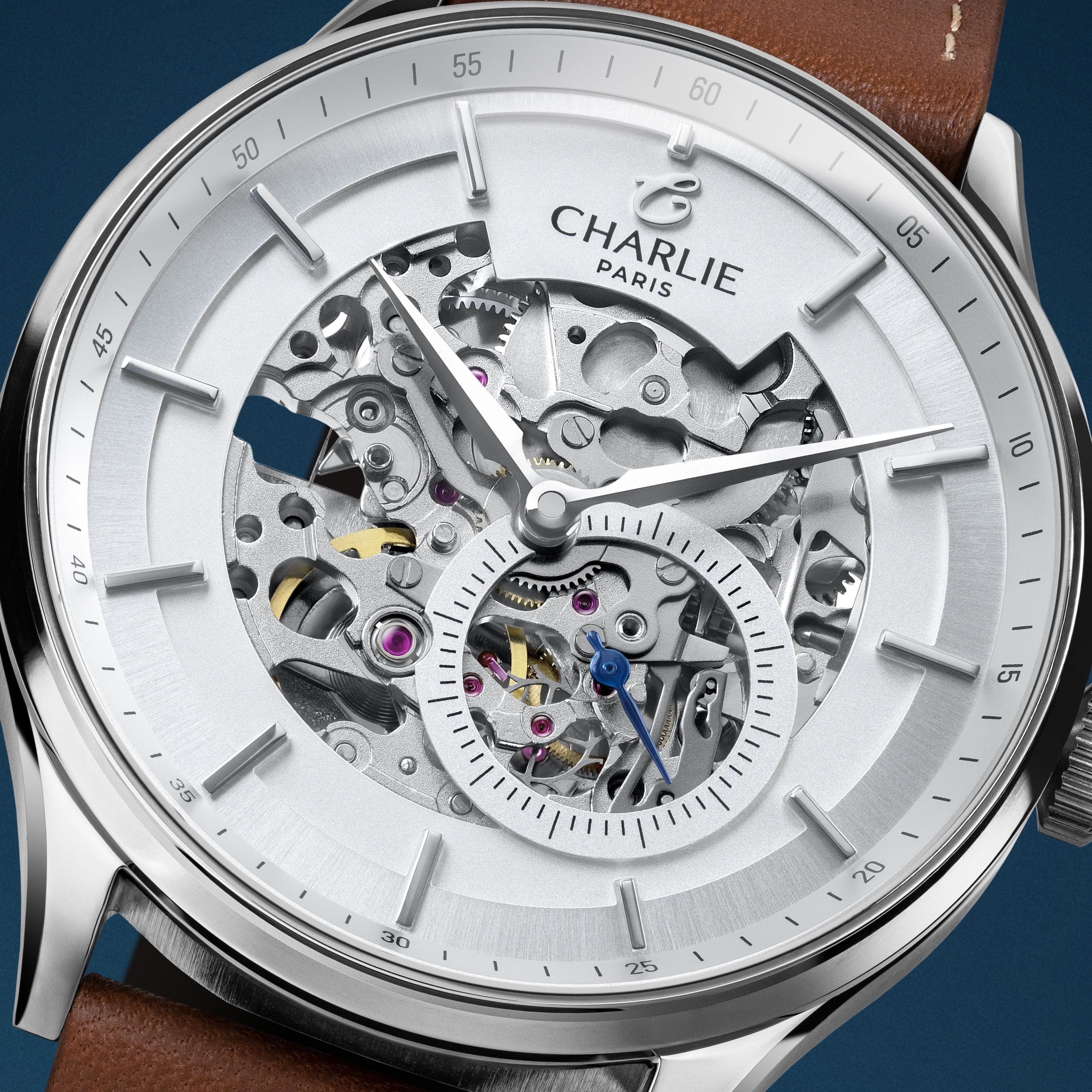 INITIAL - Squelette - Blanc