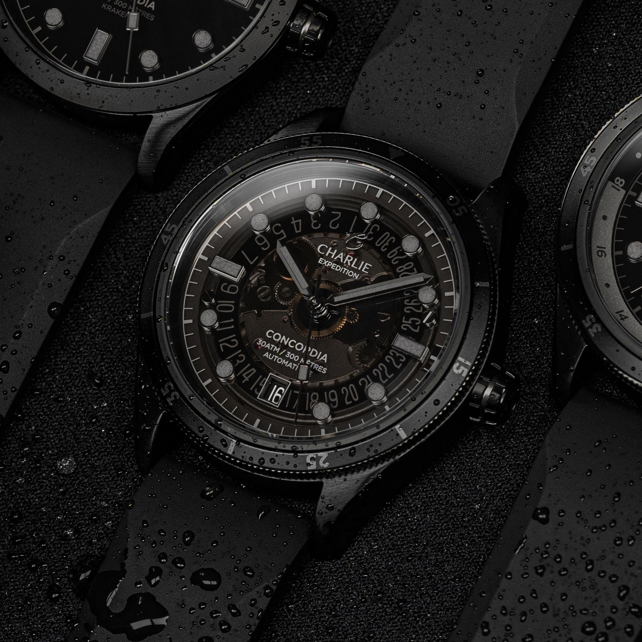 CONCORDIA - Automatique Saphir - Kraken Montres CHARLIE