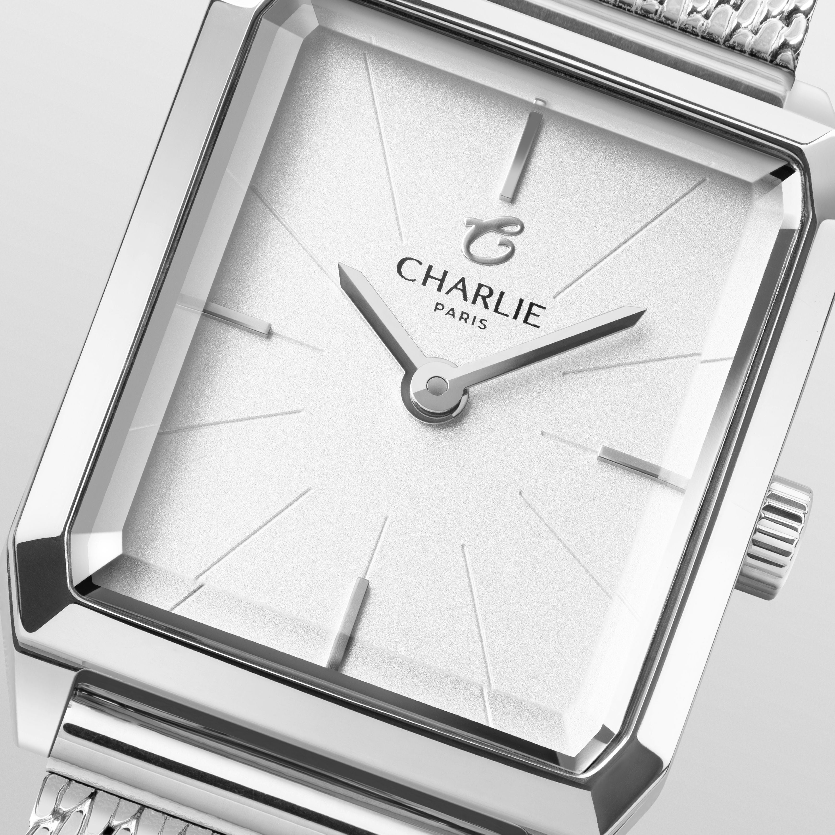 MONCEAU - Quartz - Acier Montres CHARLIE