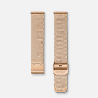 Rose gold Milanese mesh