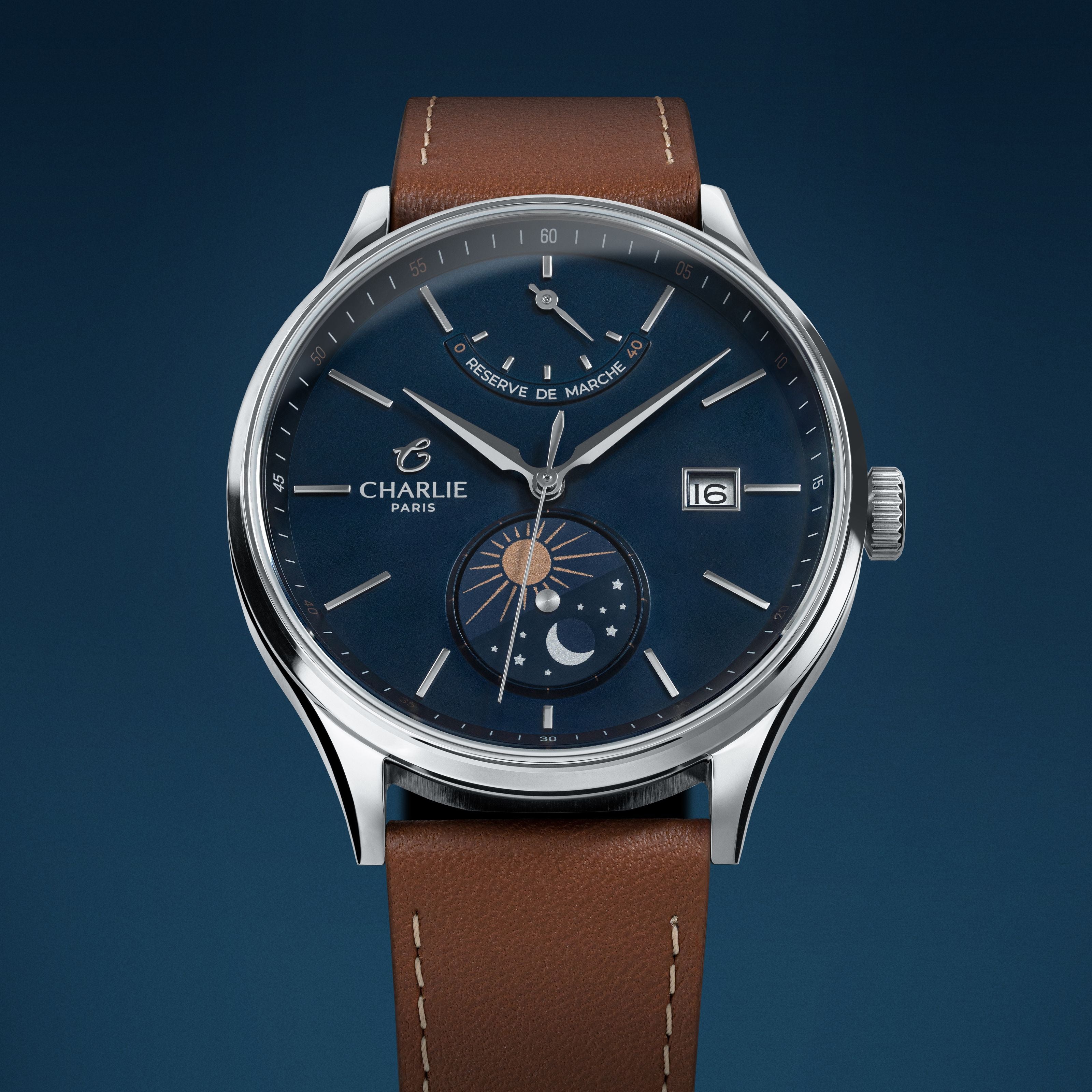 INITIAL - Day/night - Blue