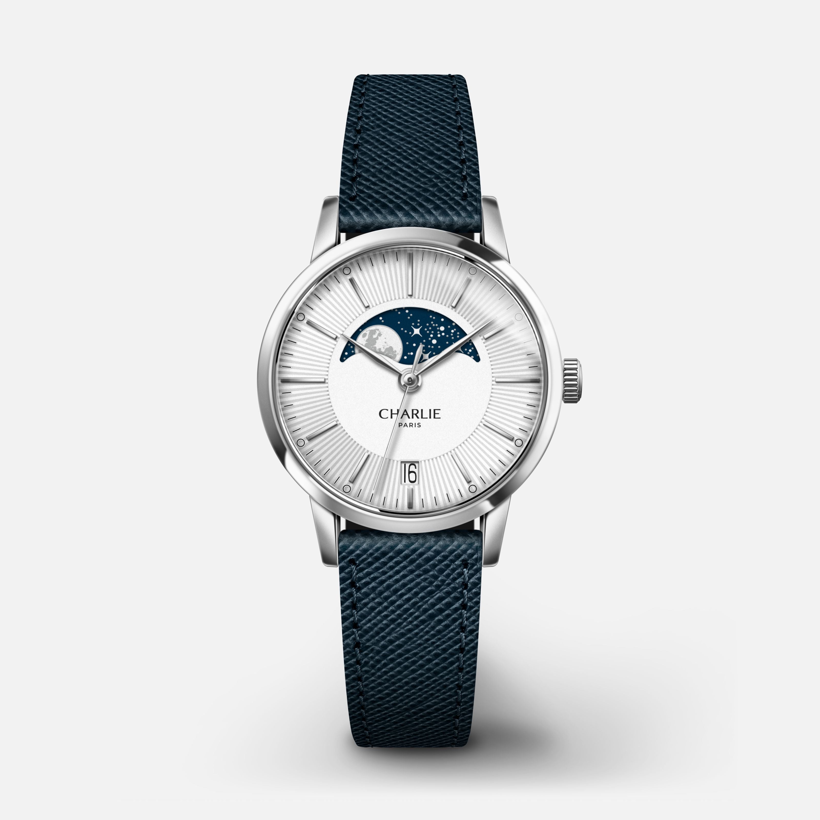 SULLY - Quartz Moon phase - Steel