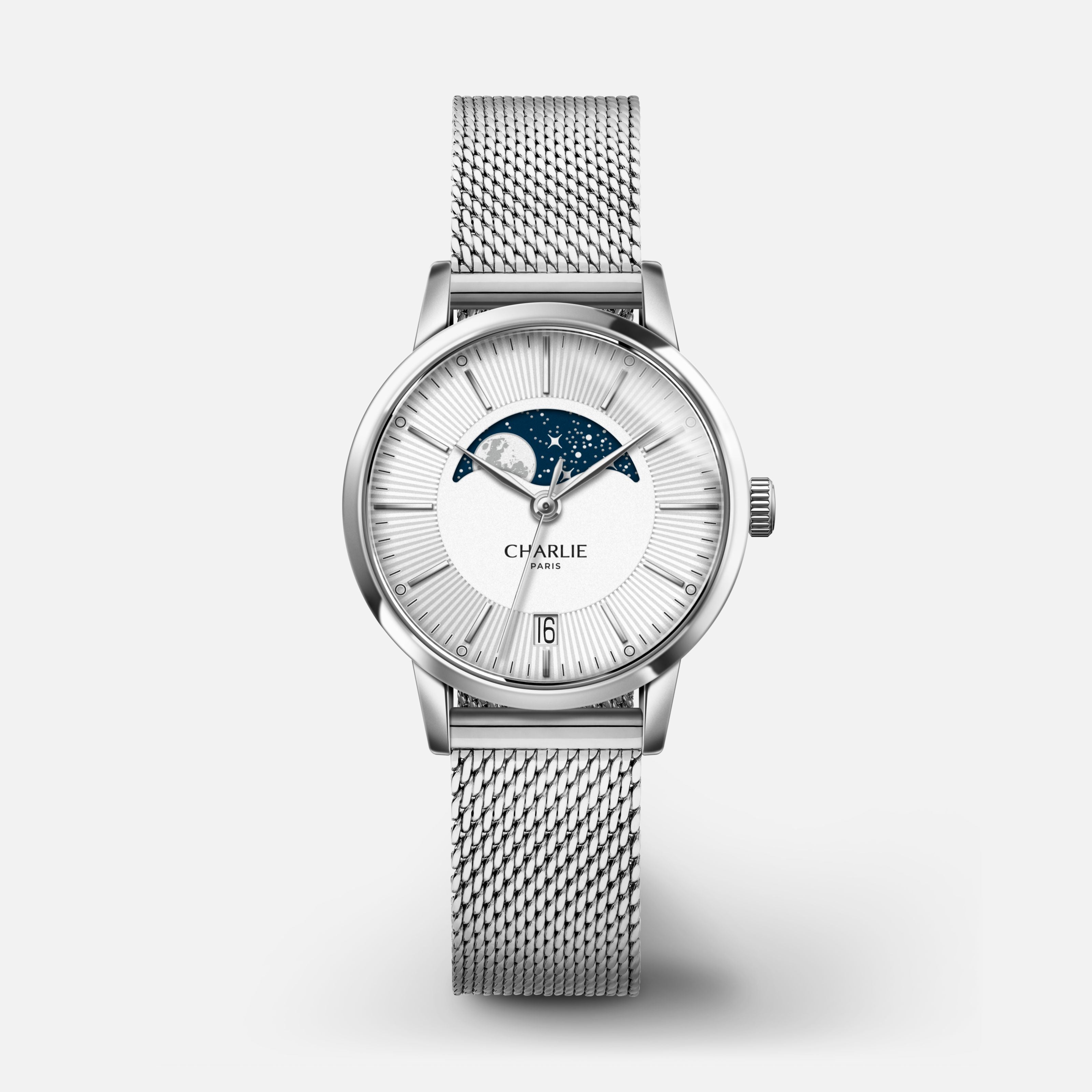 SULLY - Quartz Moon phase - Steel