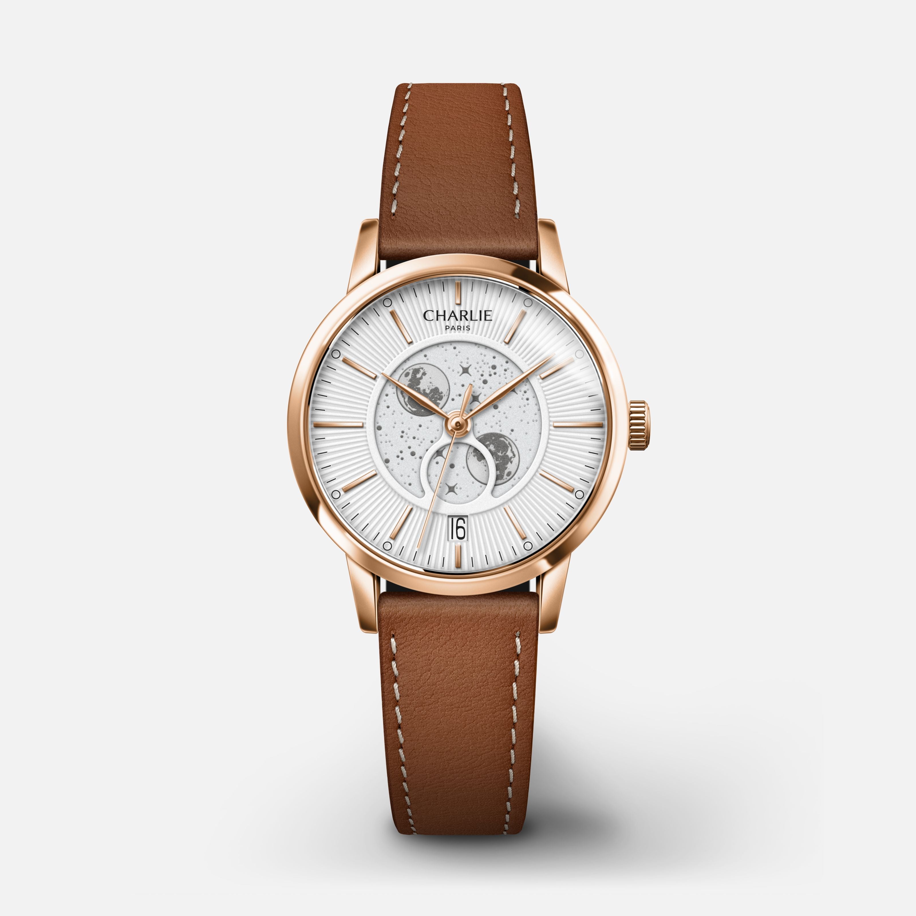 SULLY - Fasi lunari - Oro rosa & Bianco