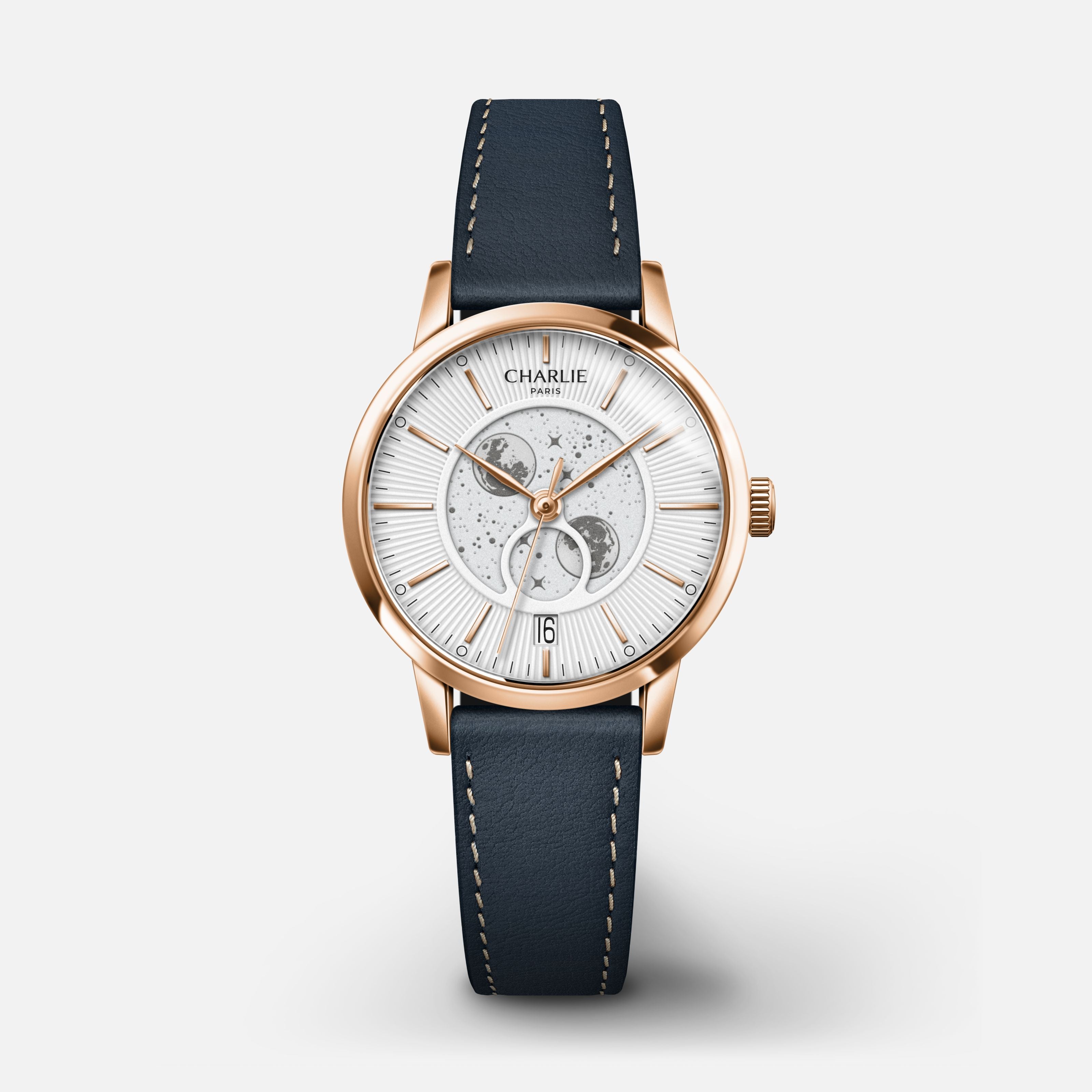 SULLY - Fasi lunari - Oro rosa & Bianco