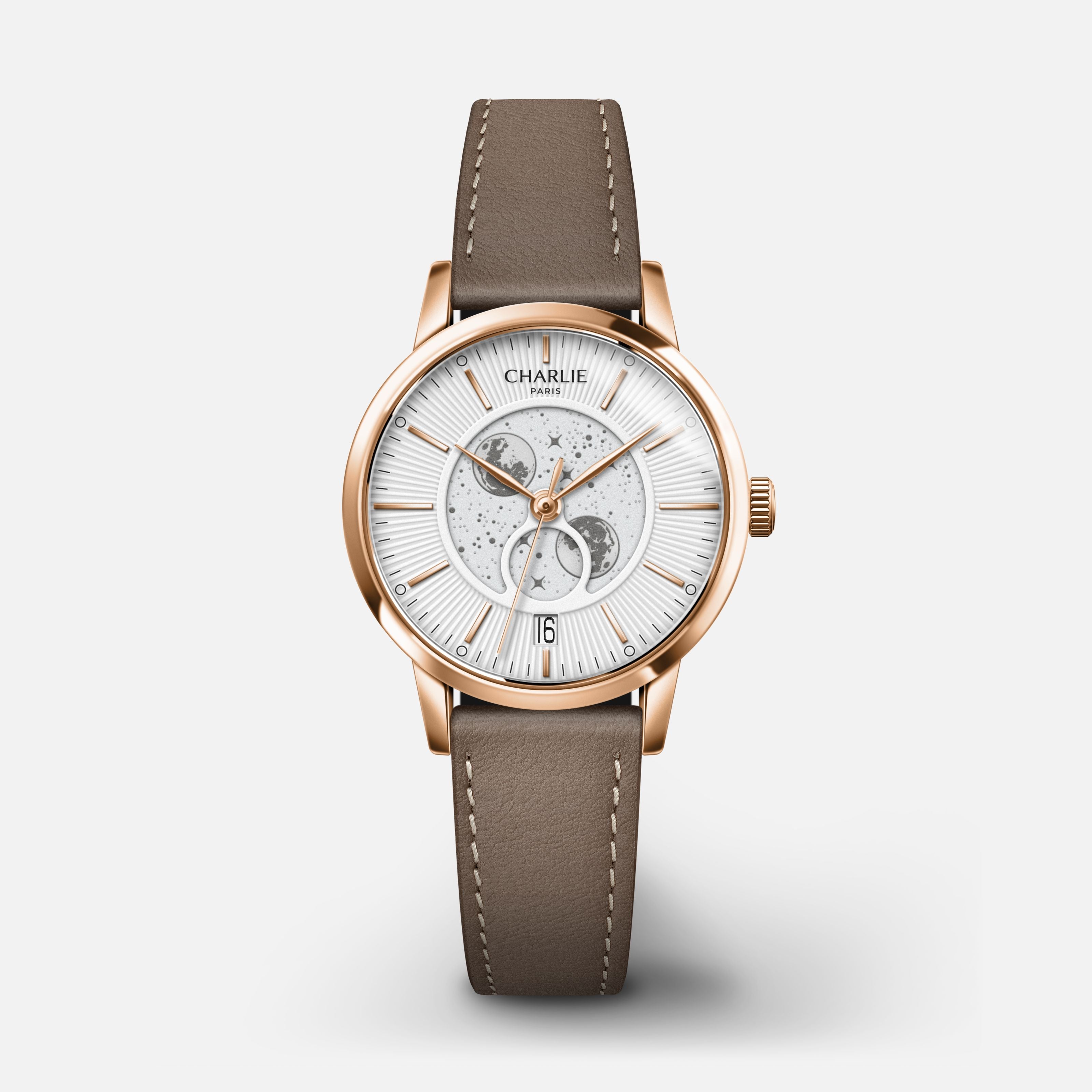 SULLY - Fasi lunari - Oro rosa & Bianco