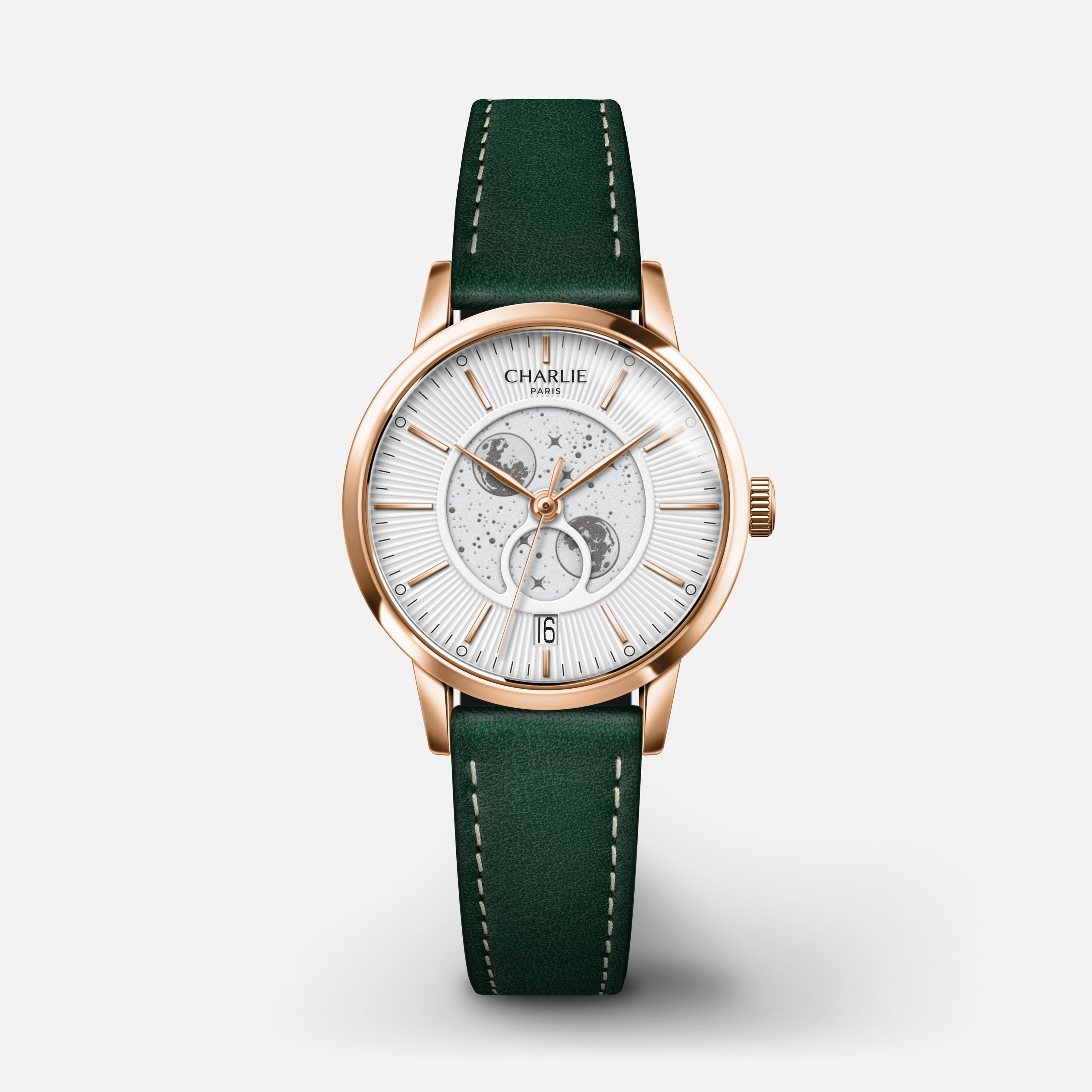 SULLY - Fasi lunari - Oro rosa & Bianco