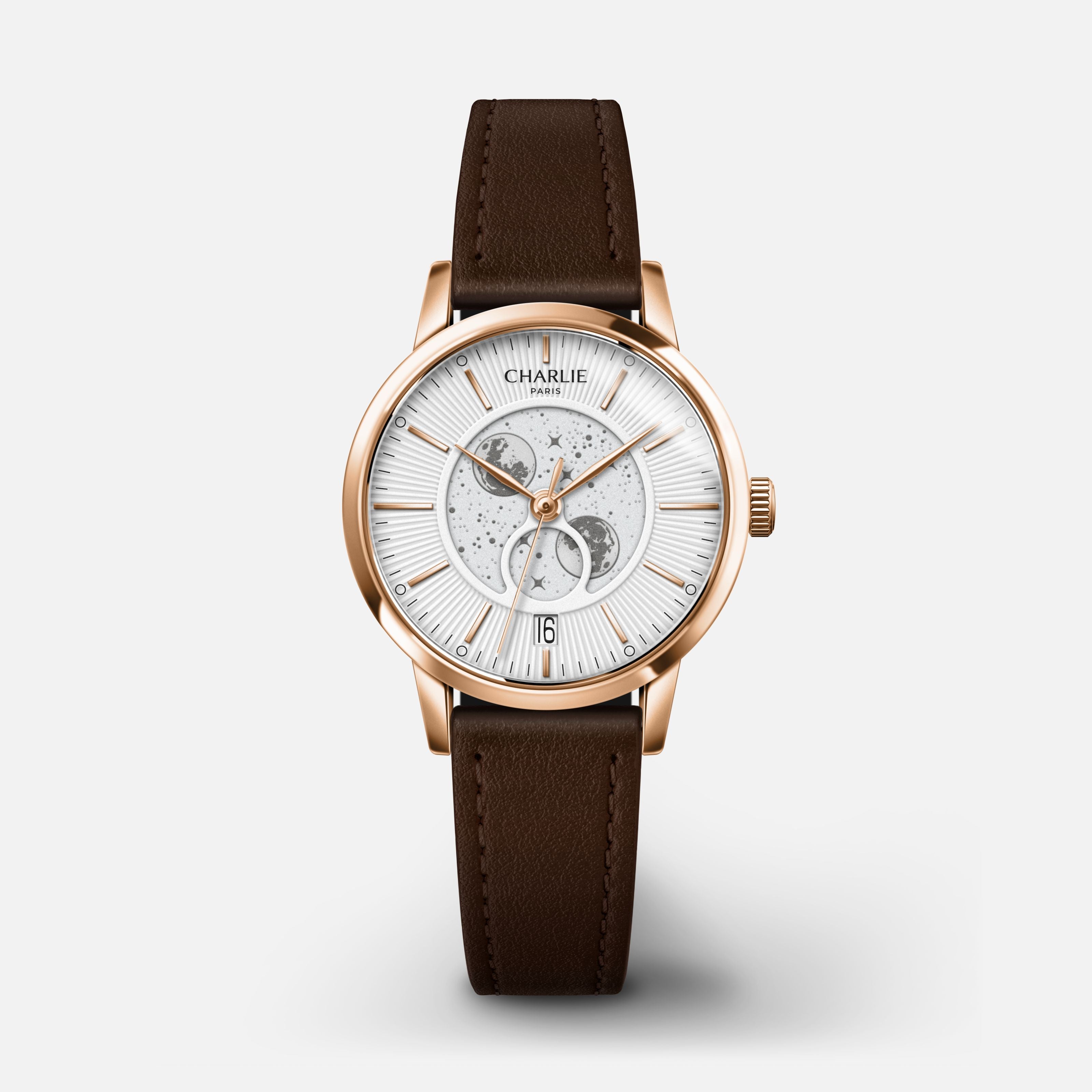 SULLY - Fasi lunari - Oro rosa & Bianco