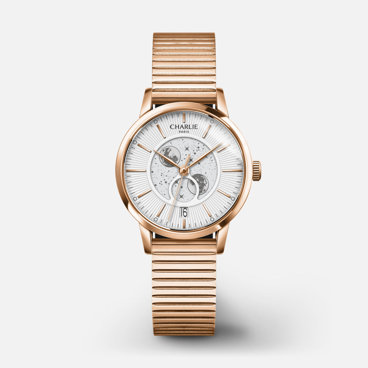SULLY - Fase da Lua - Dourado<tamp>-rosa e branco</tamp>