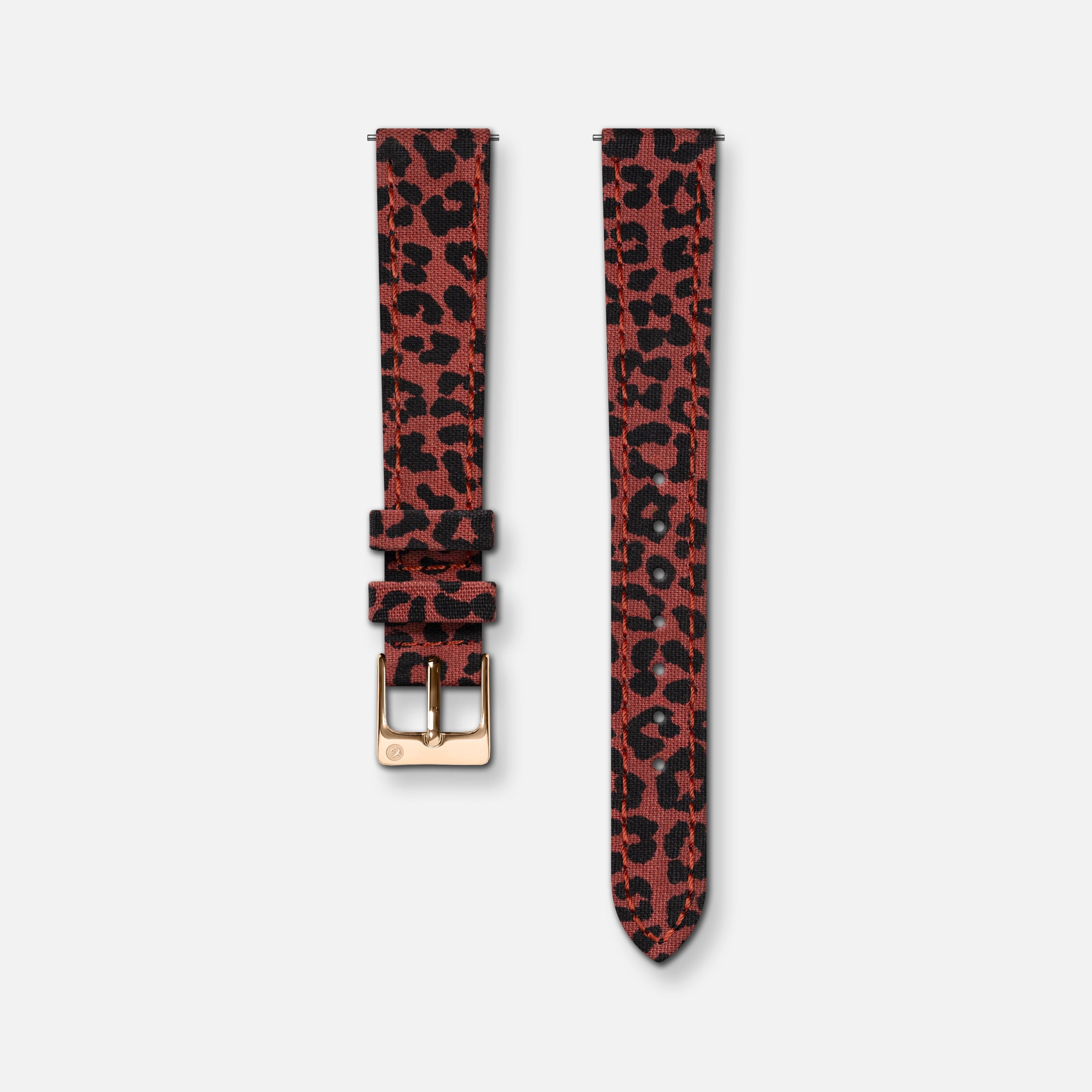 <tc>Armband</tc> 14 mm Leopardenmusterstoff