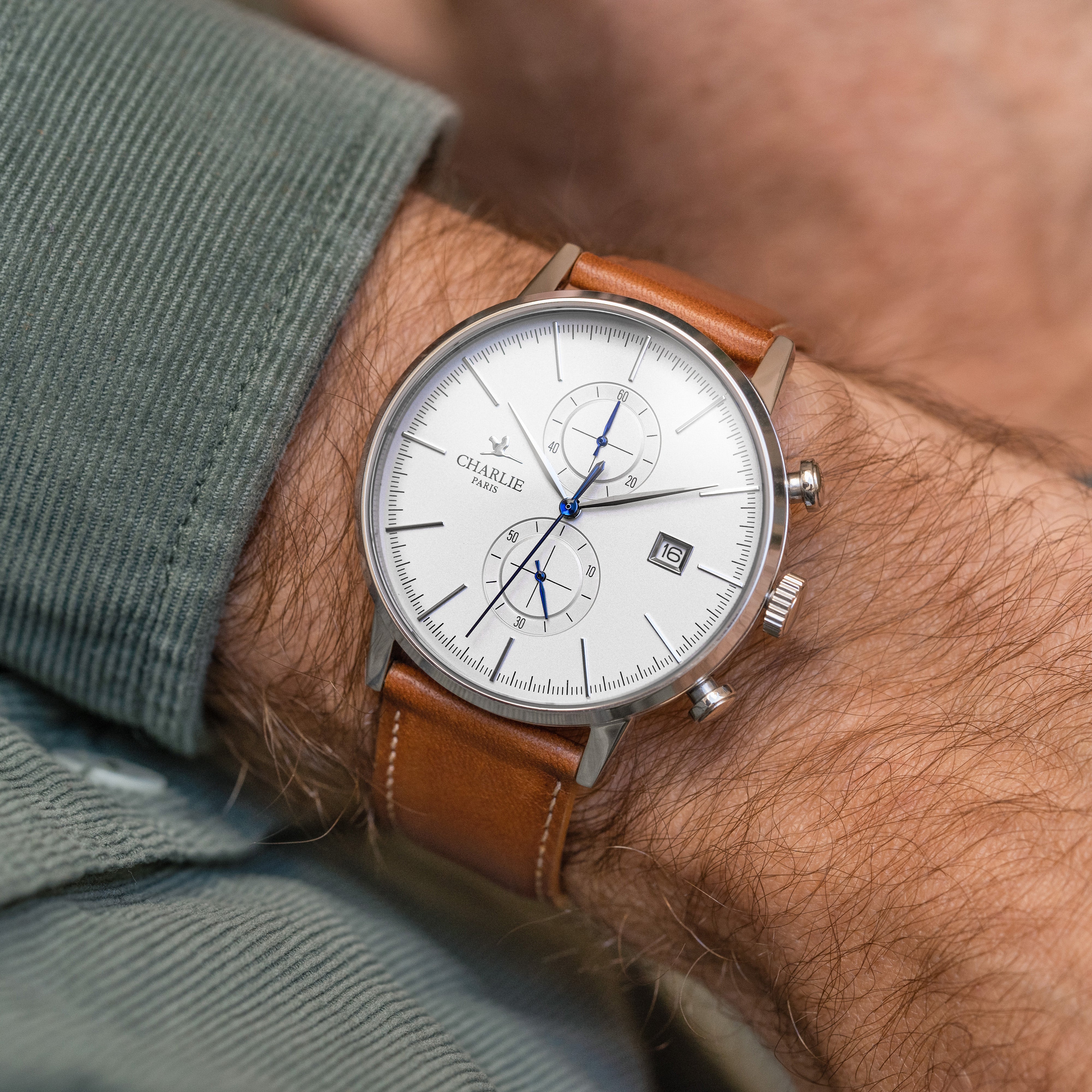 HORIZON - Chronograph - White