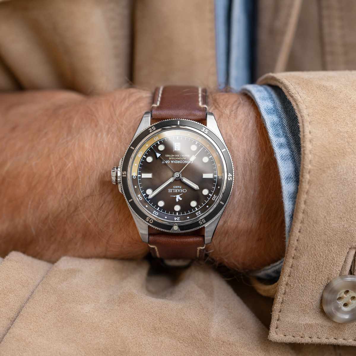 CONCORDIA - Automatikuhr GMT - Düne