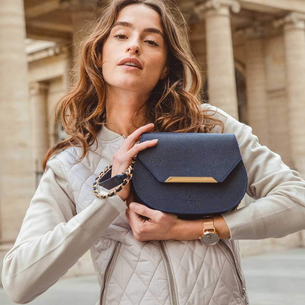 Maroquinerie Française Marque De Sac En Cuir Sac à Dos Pour Femme